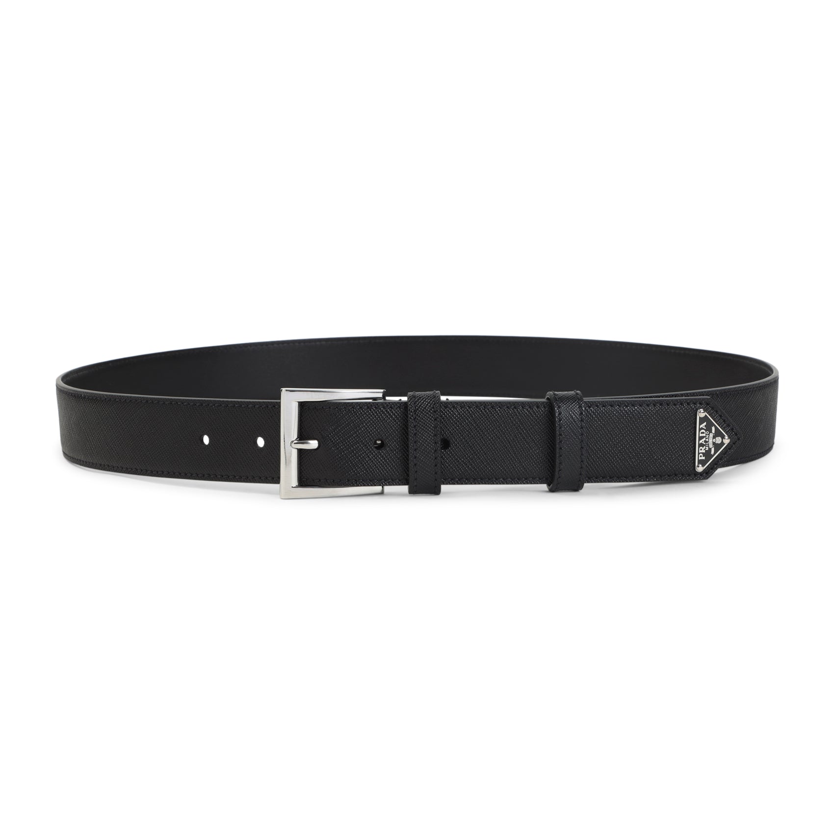 Prada Saffiano Leather Belt Men PRADA