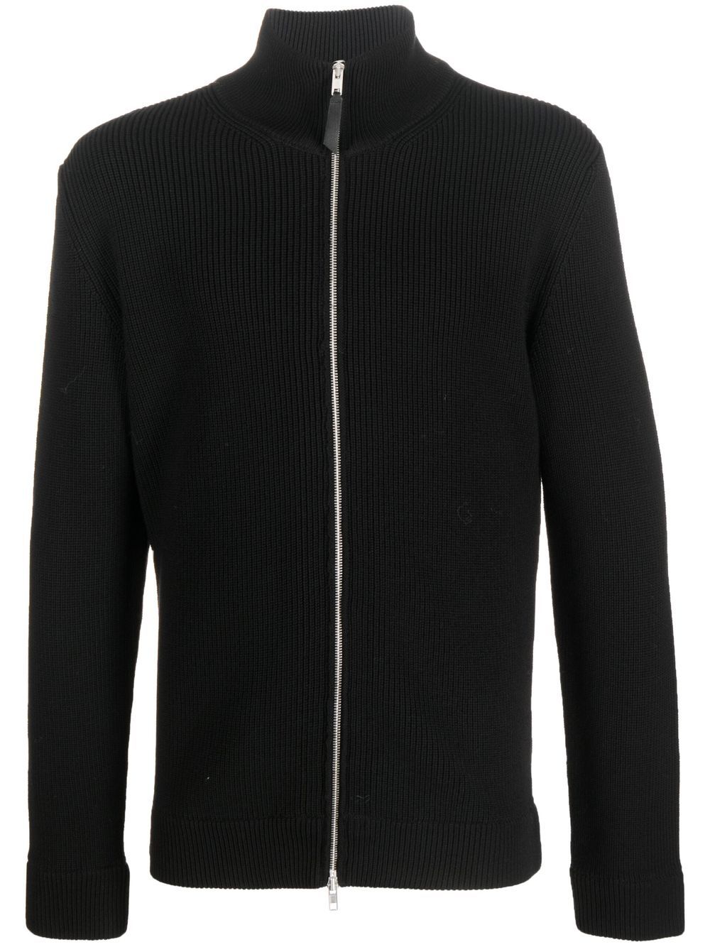 Maison Margiela Men Ribbed Knit Cardigan With Zip MAISON MARGIELA