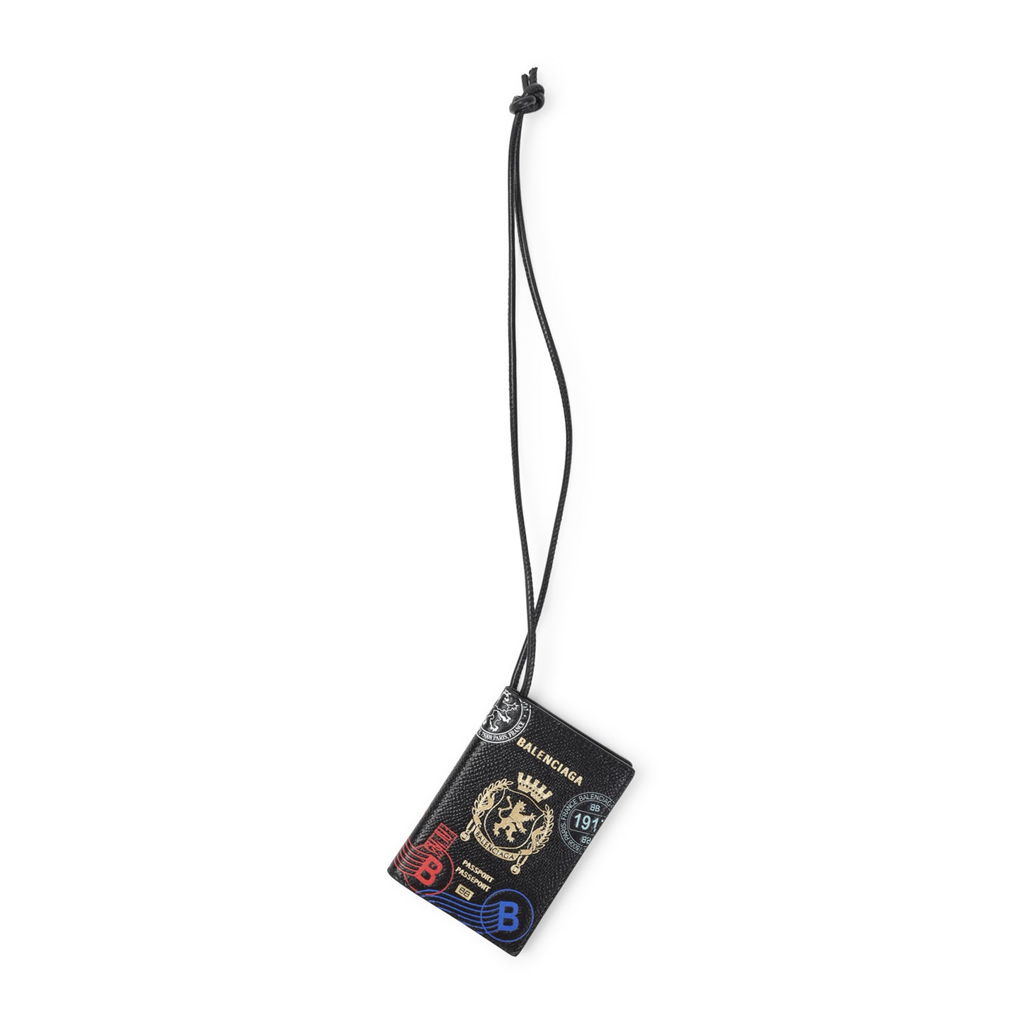 Balenciaga Passport Card Holder Keyring Men BALENCIAGA