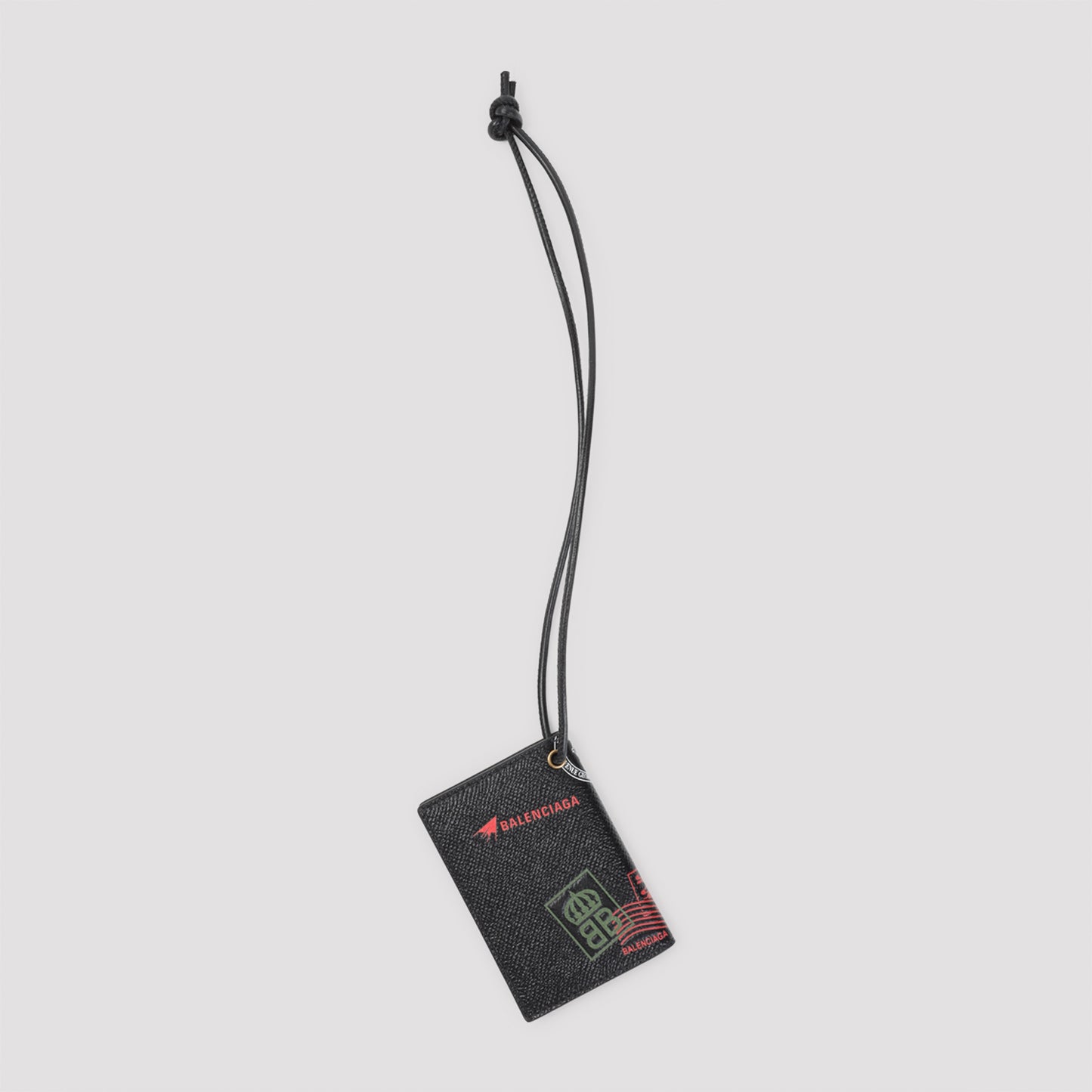 Balenciaga Passport Card Holder Keyring Men BALENCIAGA