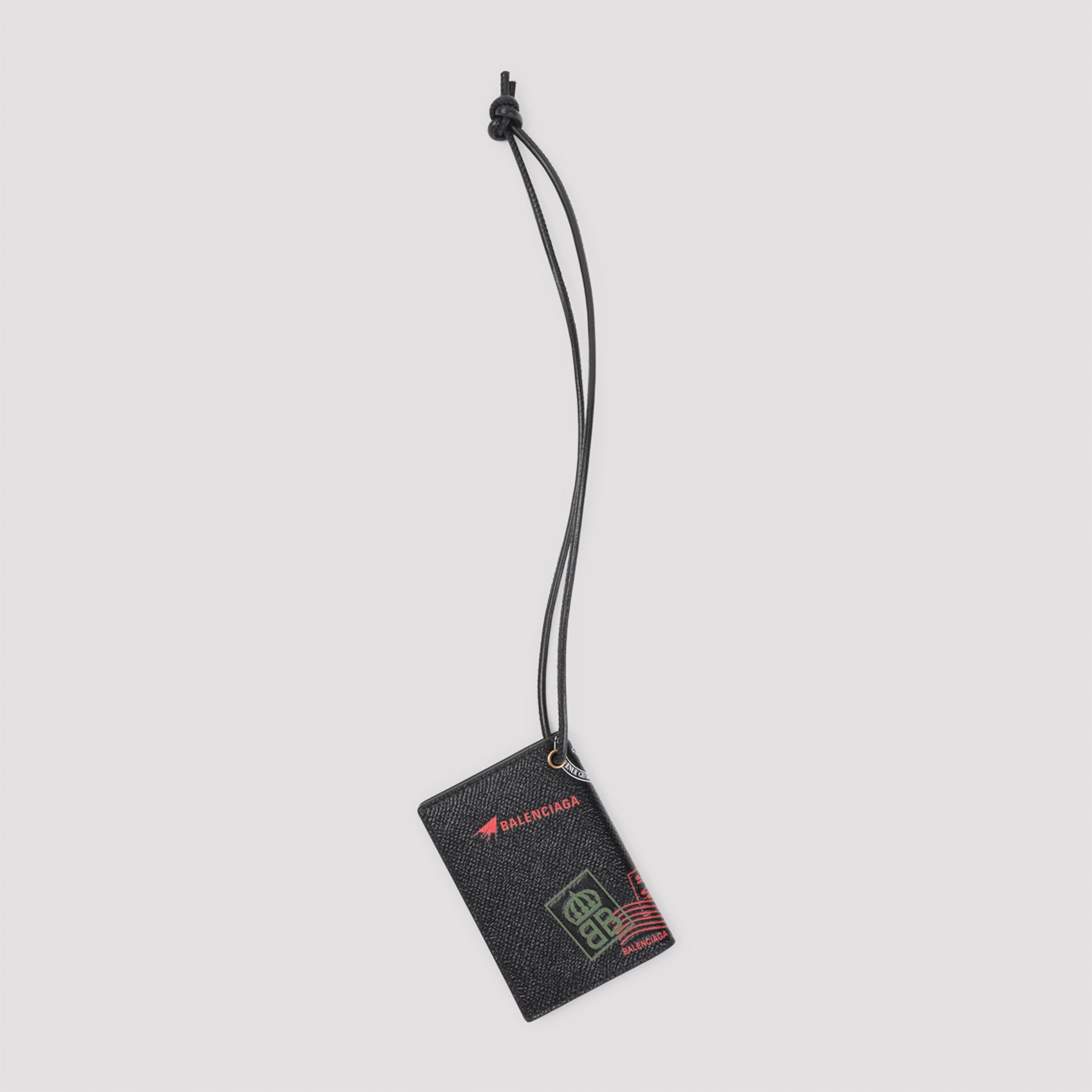 Balenciaga Passport Card Holder Keyring Men BALENCIAGA