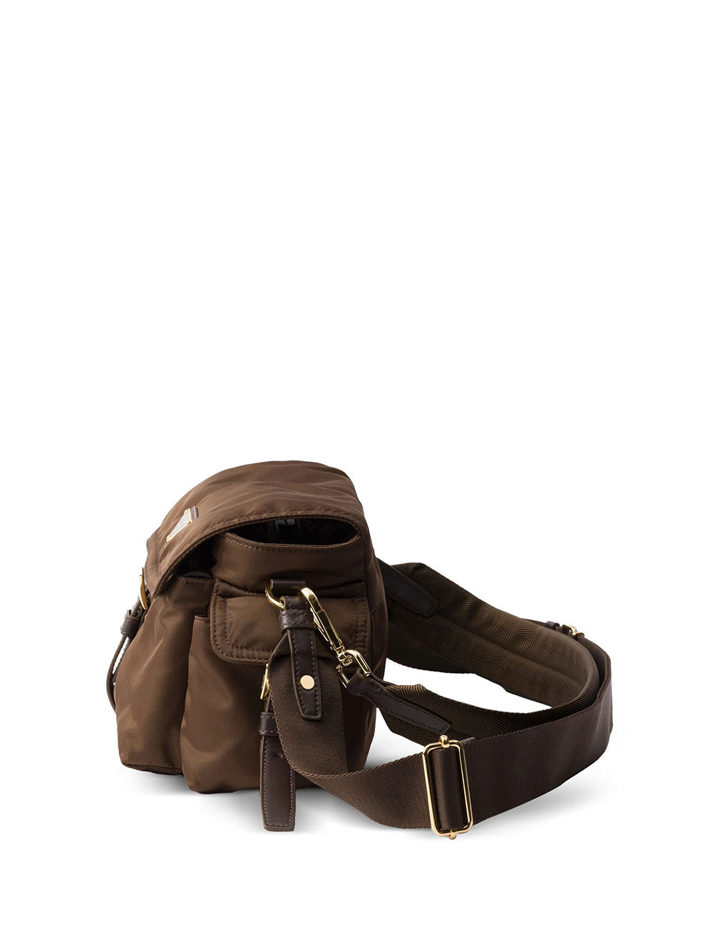 Prada Women Prada Explore Medium Re-Nylon Shoulder Bag With Flap PRADA