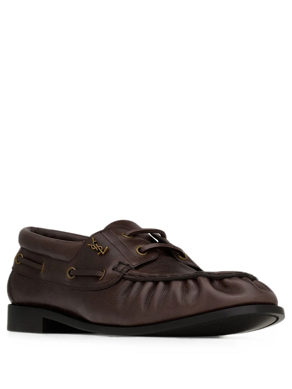 Saint Laurent Men Le Loafer Bateau In Smooth Leather SAINT LAURENT