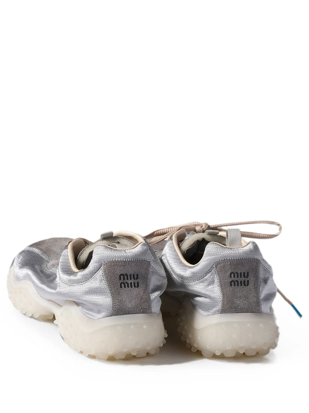 Miu Miu Women Nylon And Suede Sneakers MIU MIU
