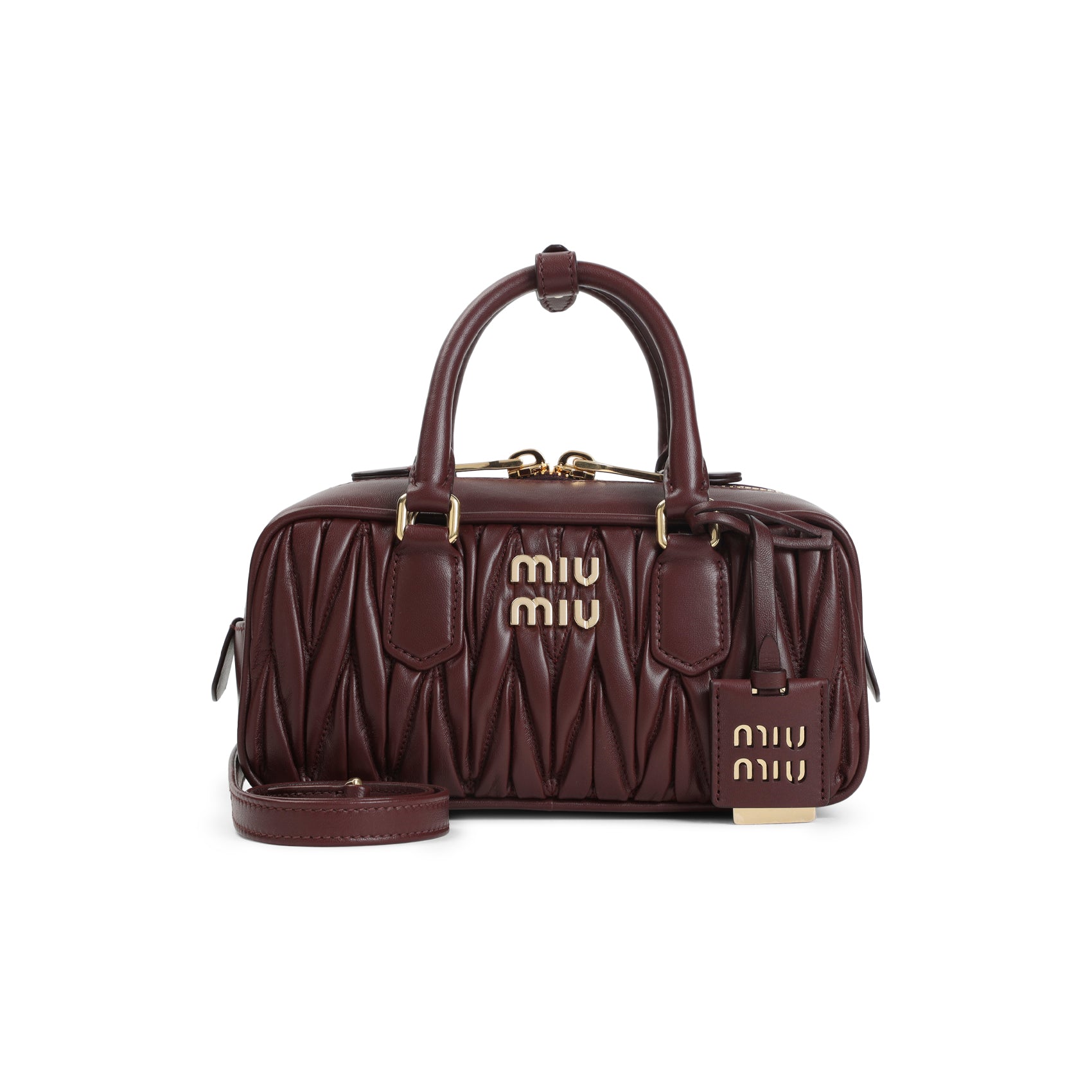 Miu Miu Lamb Leather Handbag Women MIU MIU
