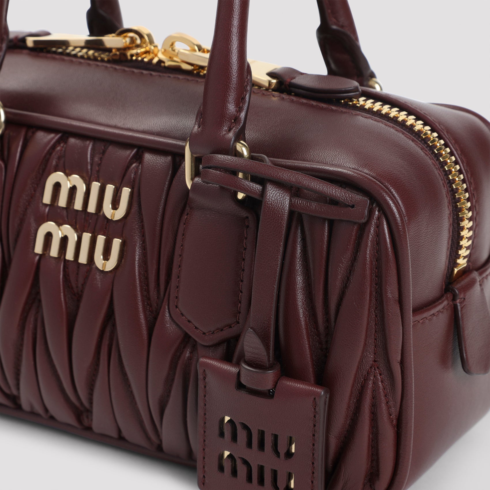Miu Miu Lamb Leather Handbag Women MIU MIU