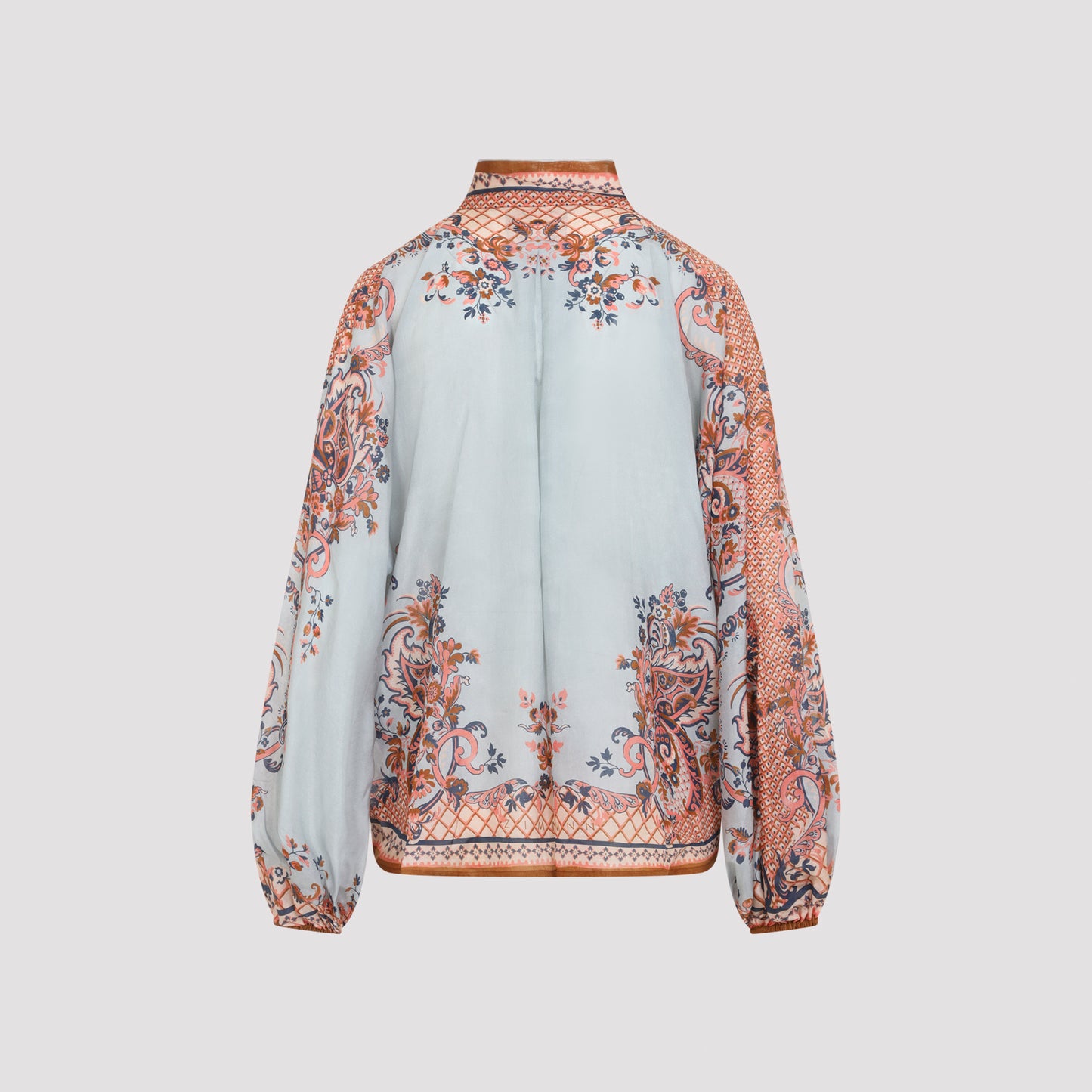 Zimmermann Aster Tie Neck Blouse Women ZIMMERMANN