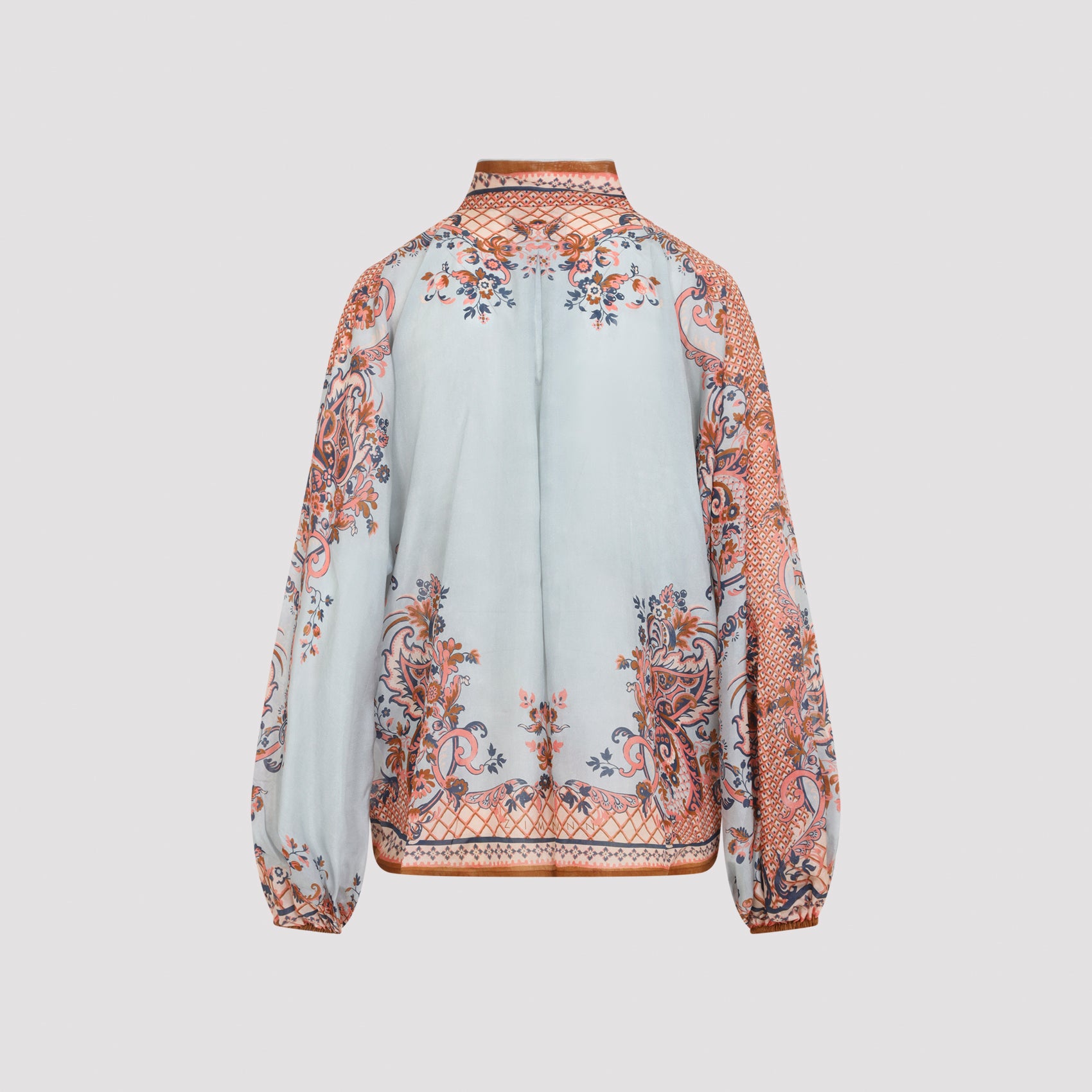 Zimmermann Aster Tie Neck Blouse Women ZIMMERMANN