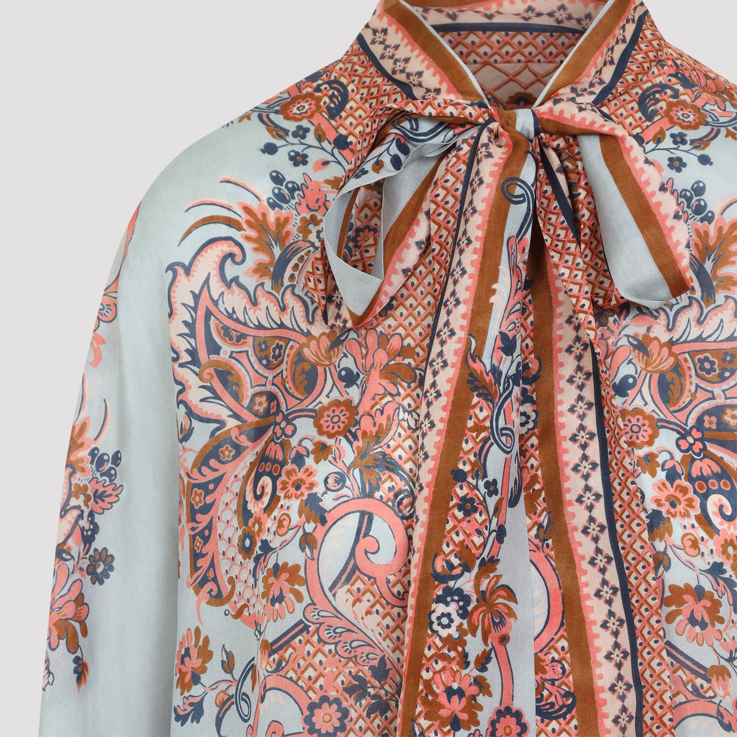 Zimmermann Aster Tie Neck Blouse Women ZIMMERMANN