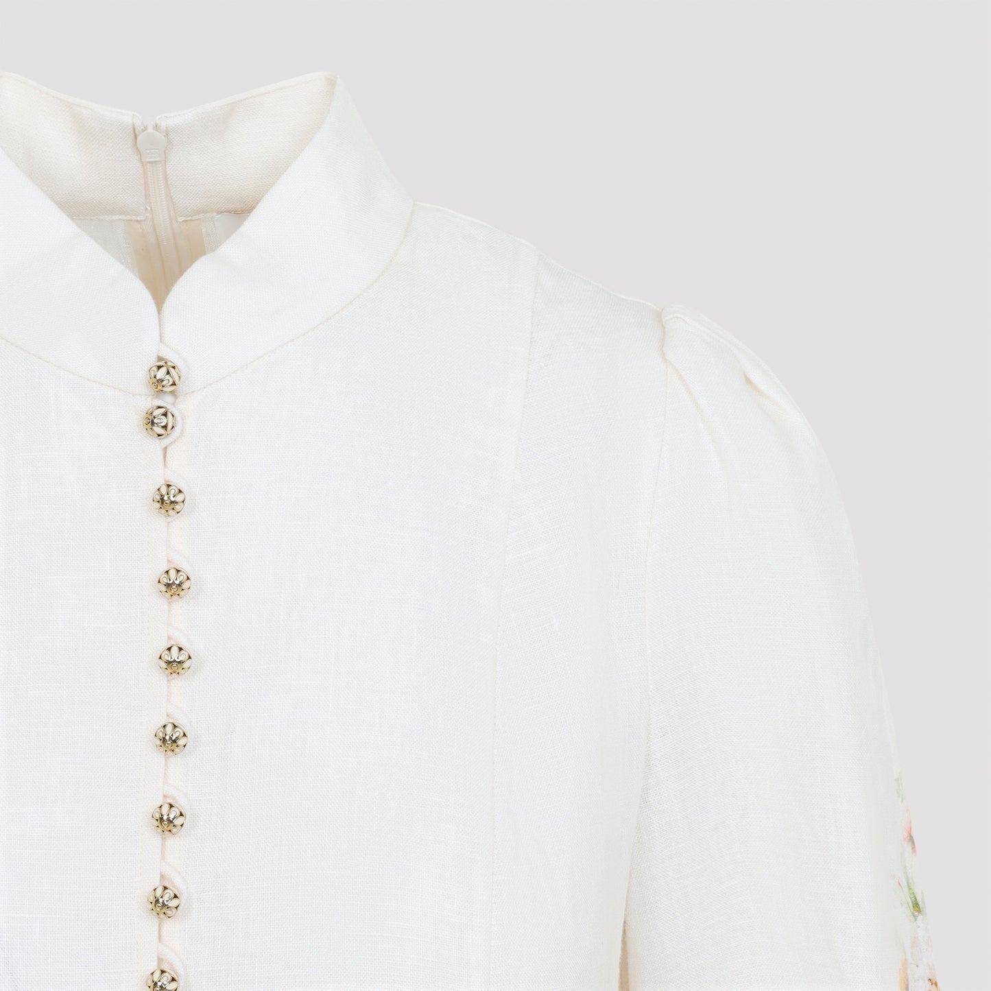 Zimmermann Valiant Button Mini Dress Women ZIMMERMANN