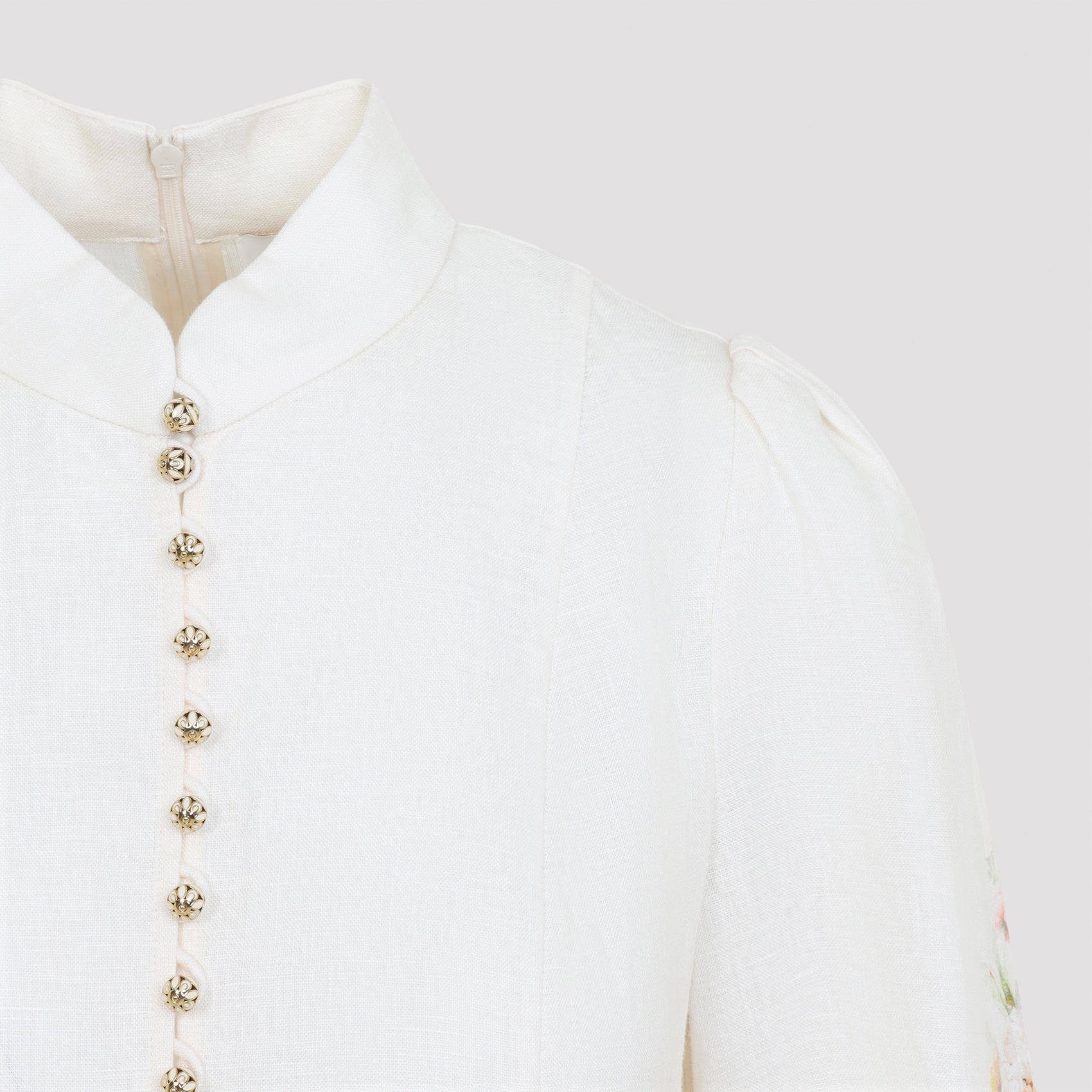 Zimmermann Valiant Button Mini Dress Women ZIMMERMANN