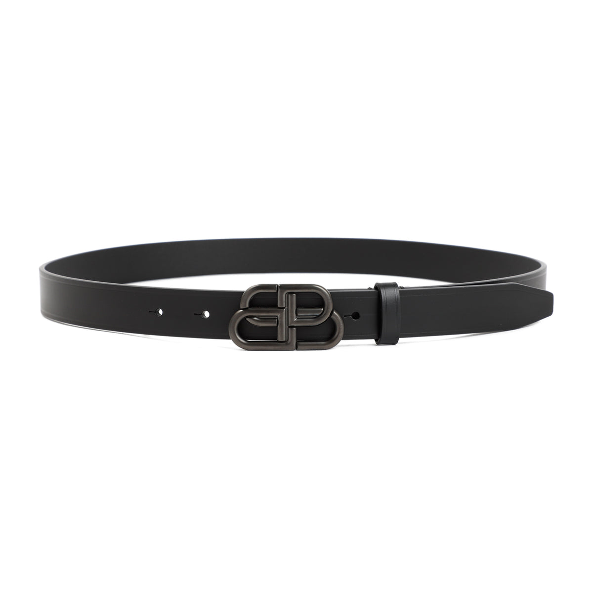 Balenciaga Leather Bb Belt Women BALENCIAGA