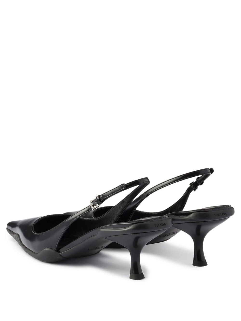 Prada Women Décolleté Slingback In Pelle Spazzolata PRADA