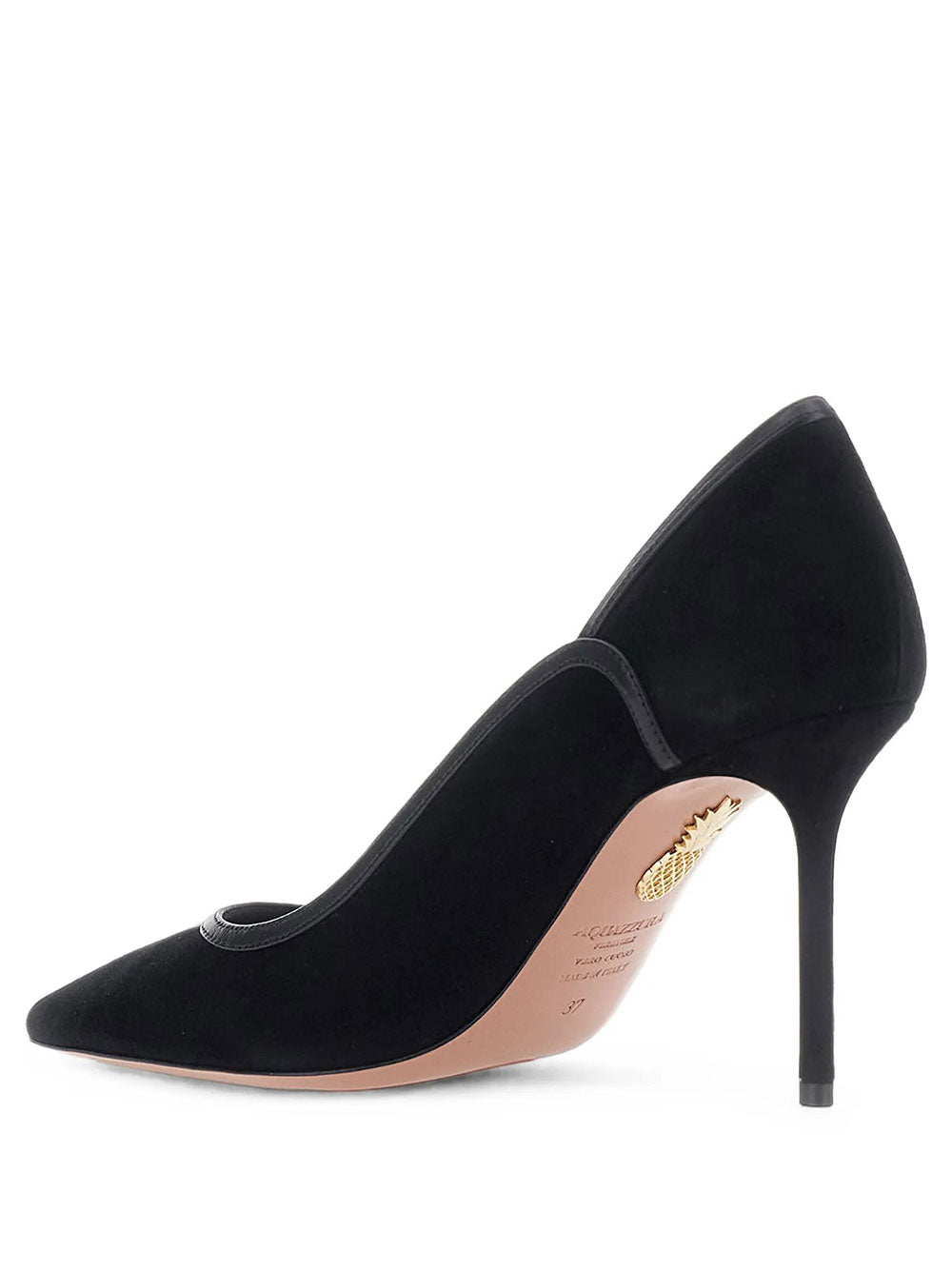 Aquazzura Women Décolleté "Plush 85" In Camoscio AQUAZZURA
