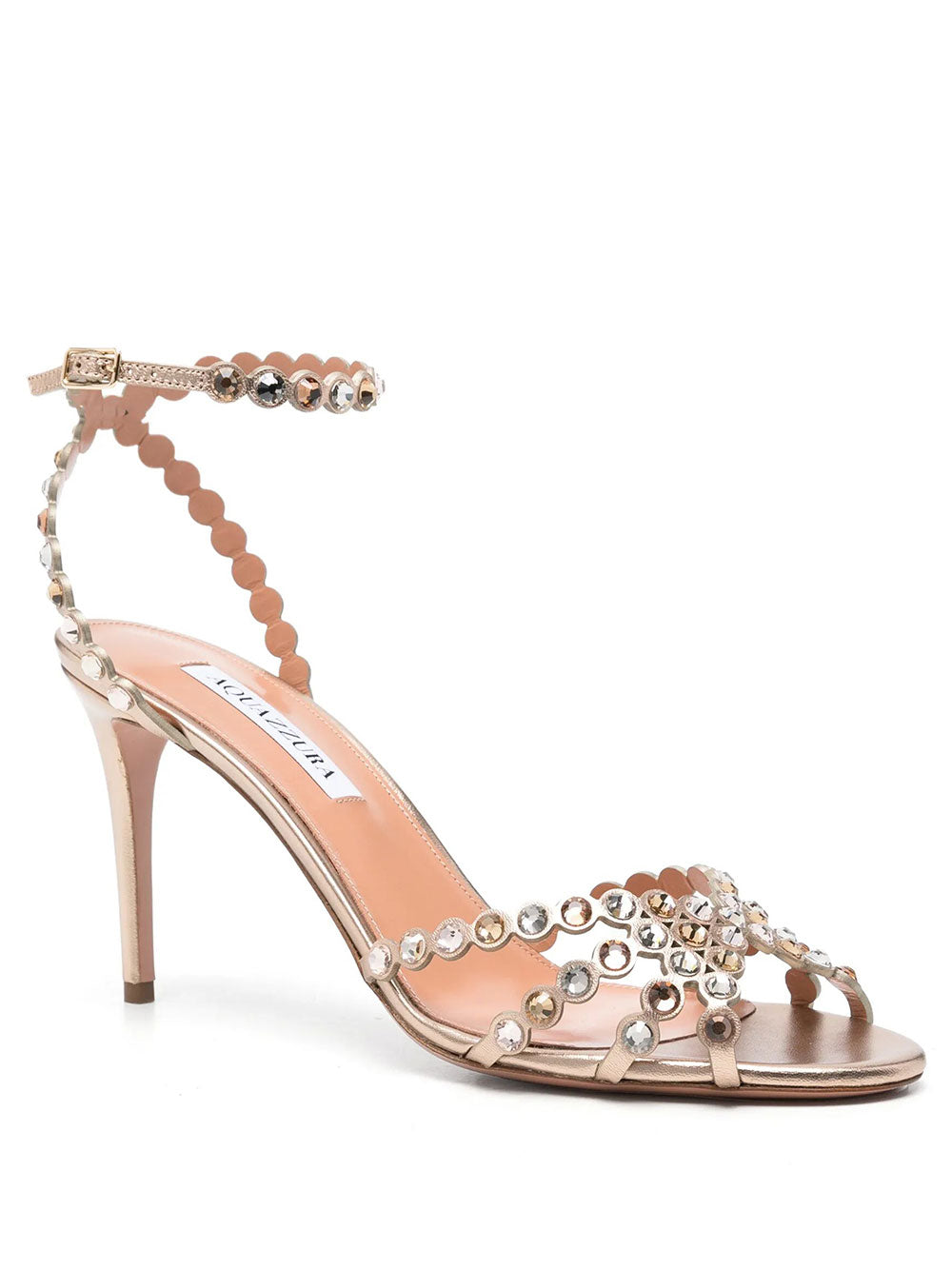 Aquazzura Women Sandali "Tequila 85" Con Pietre AQUAZZURA
