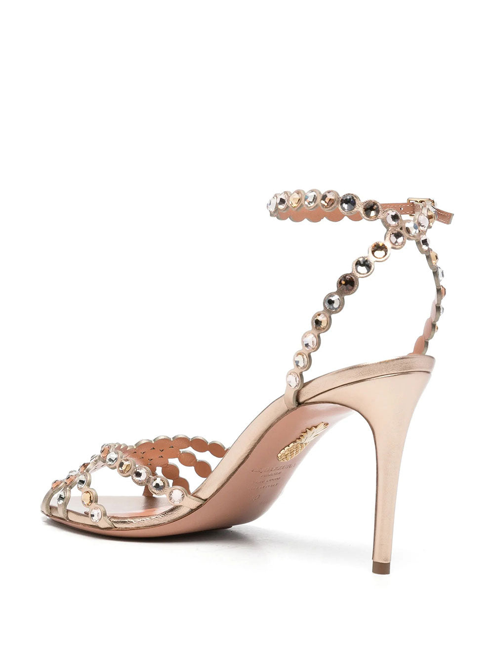 Aquazzura Women Sandali "Tequila 85" Con Pietre AQUAZZURA
