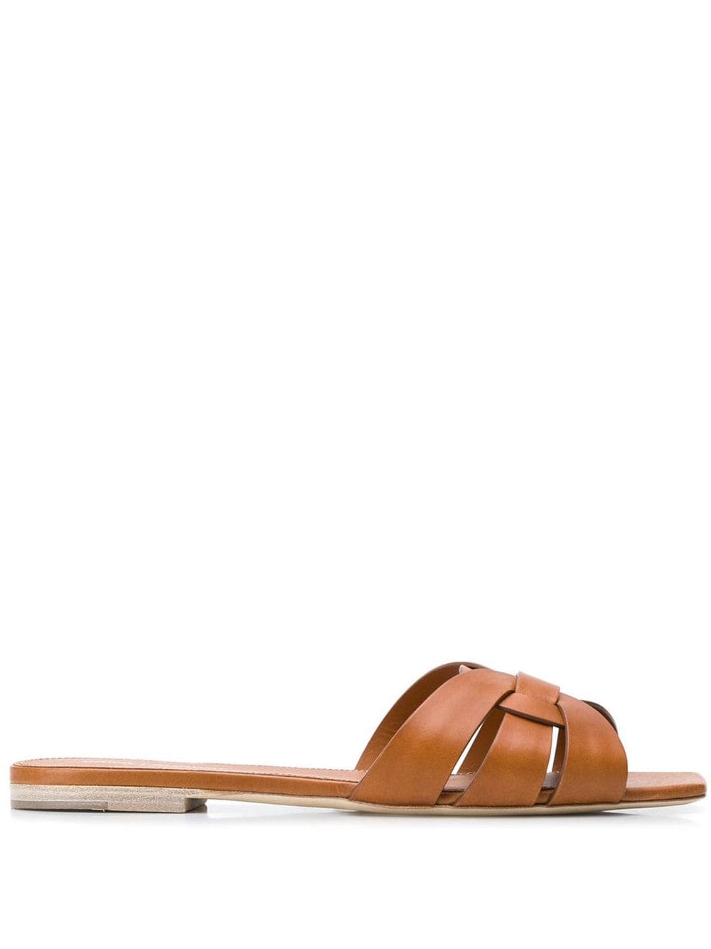 Saint Laurent Women Tribute Mules In Smooth Leather SAINT LAURENT