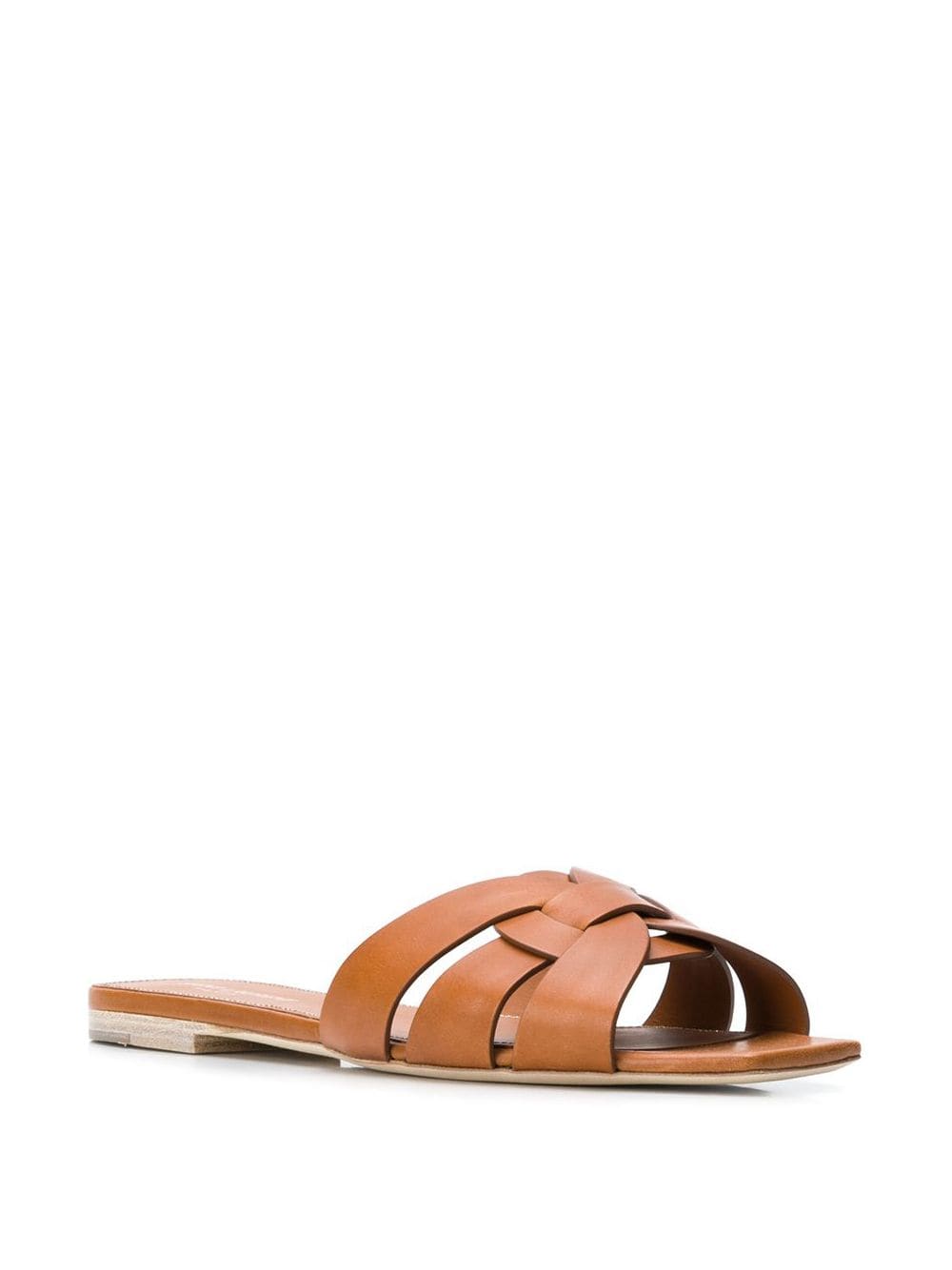 Saint Laurent Women Tribute Mules In Smooth Leather SAINT LAURENT