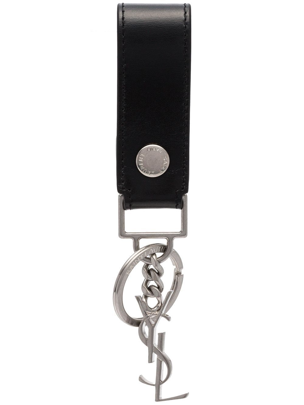 Saint Laurent Men Portachiavi Monogram SAINT LAURENT
