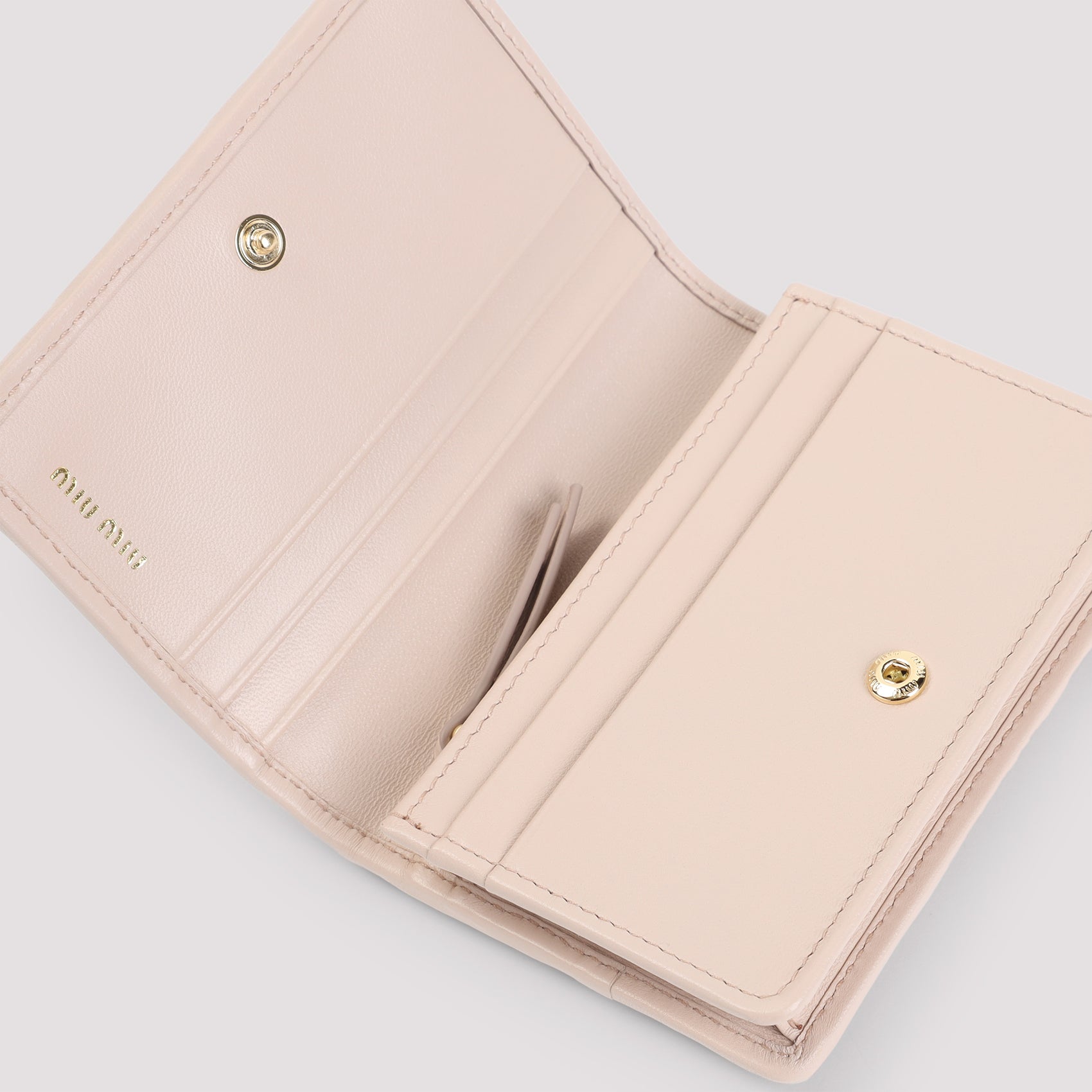 Miu Miu Lamb Leather Wallet Women MIU MIU