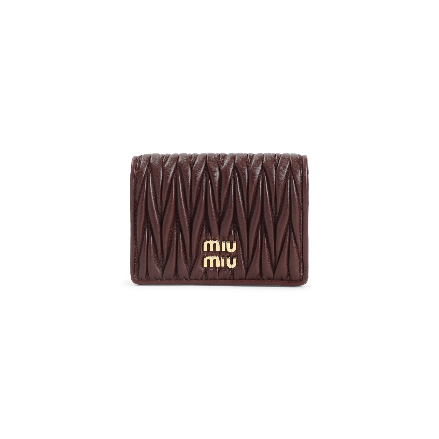 Miu Miu Lamb Leather Wallet Women MIU MIU