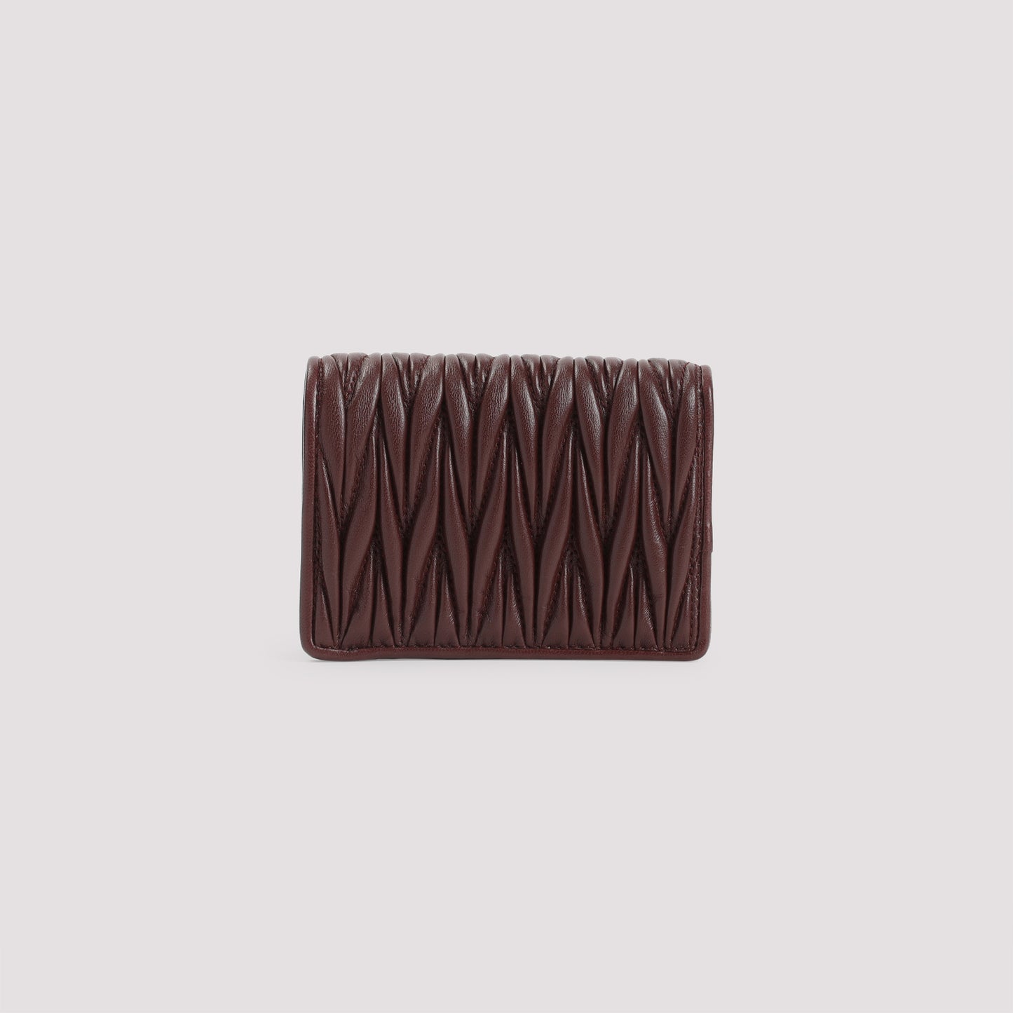 Miu Miu Lamb Leather Wallet Women MIU MIU