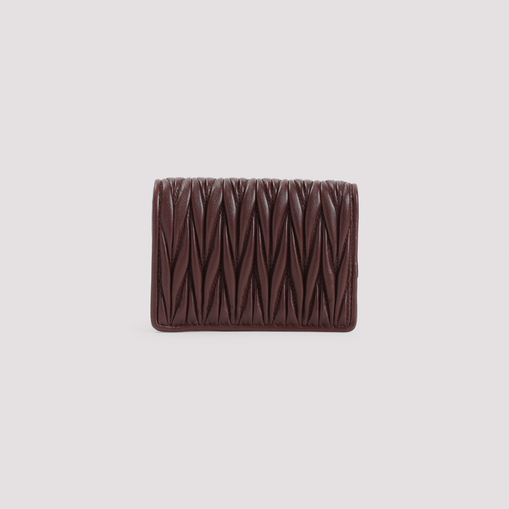 Miu Miu Lamb Leather Wallet Women MIU MIU