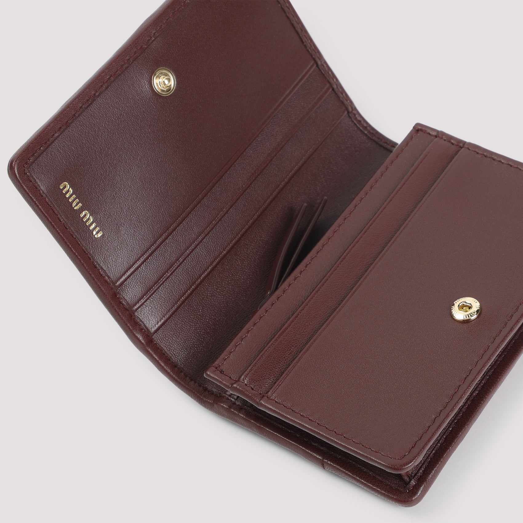 Miu Miu Lamb Leather Wallet Women MIU MIU
