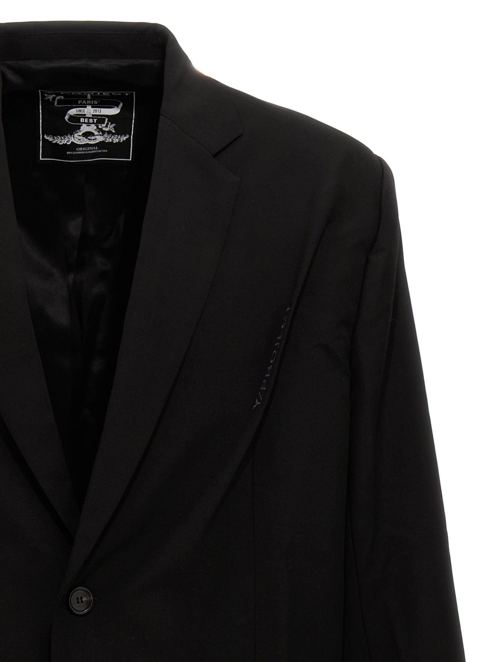 Y/Project Men 'Pinched Logo' Blazer Y PROJECT