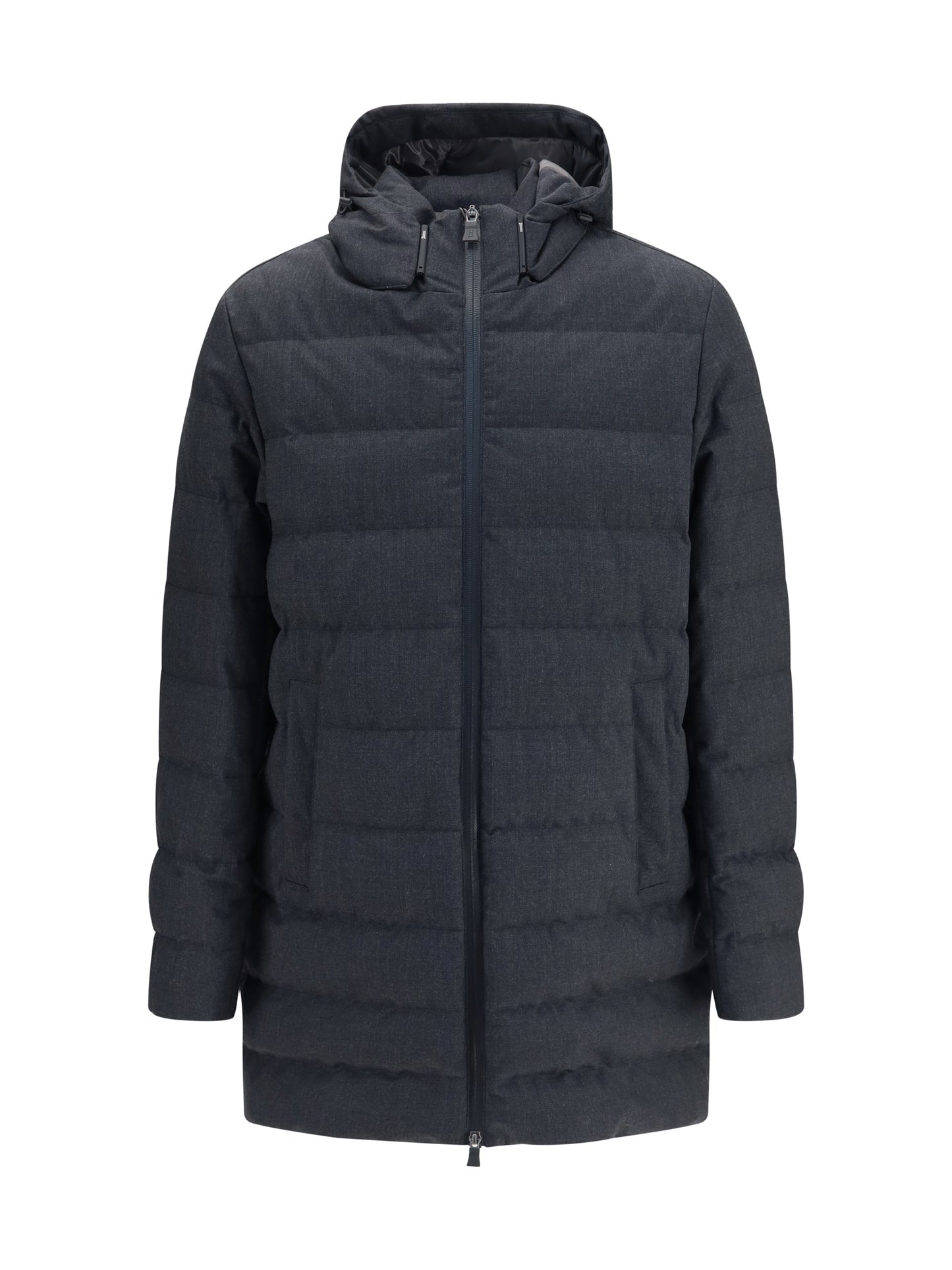 Herno Men Long Padded Hooded Jacket HERNO