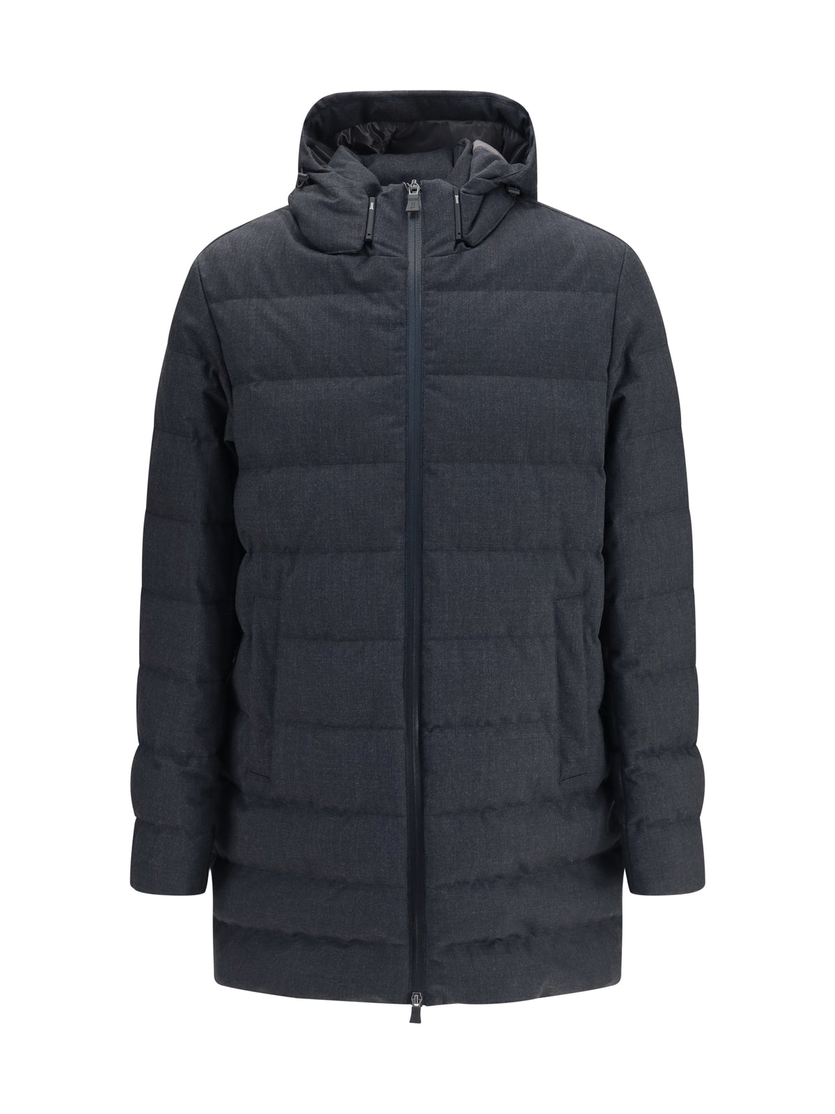 Herno Men Long Padded Hooded Jacket HERNO