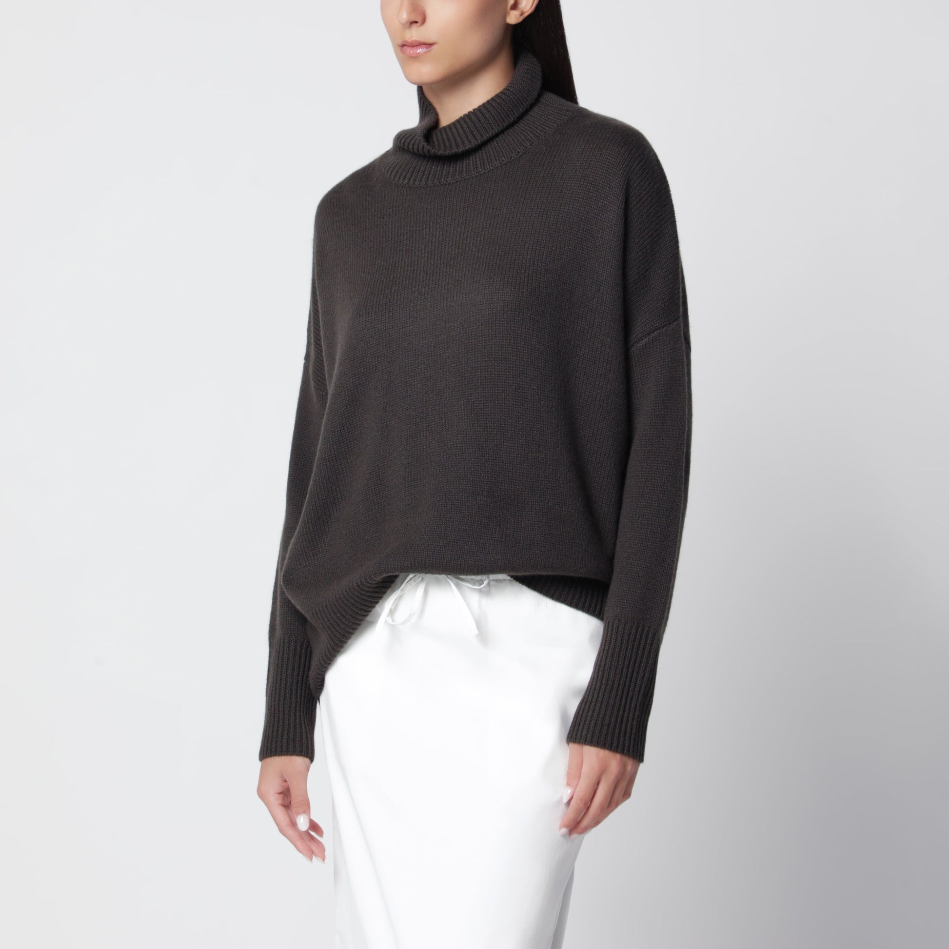 Lisa Yang Dark Green Heidi Cashmere Sweater Women LISA YANG