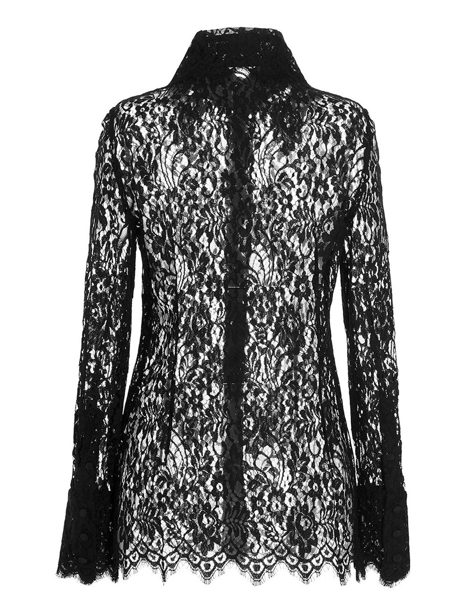 Dolce & Gabbana Women Lace Shirt DOLCE & GABBANA