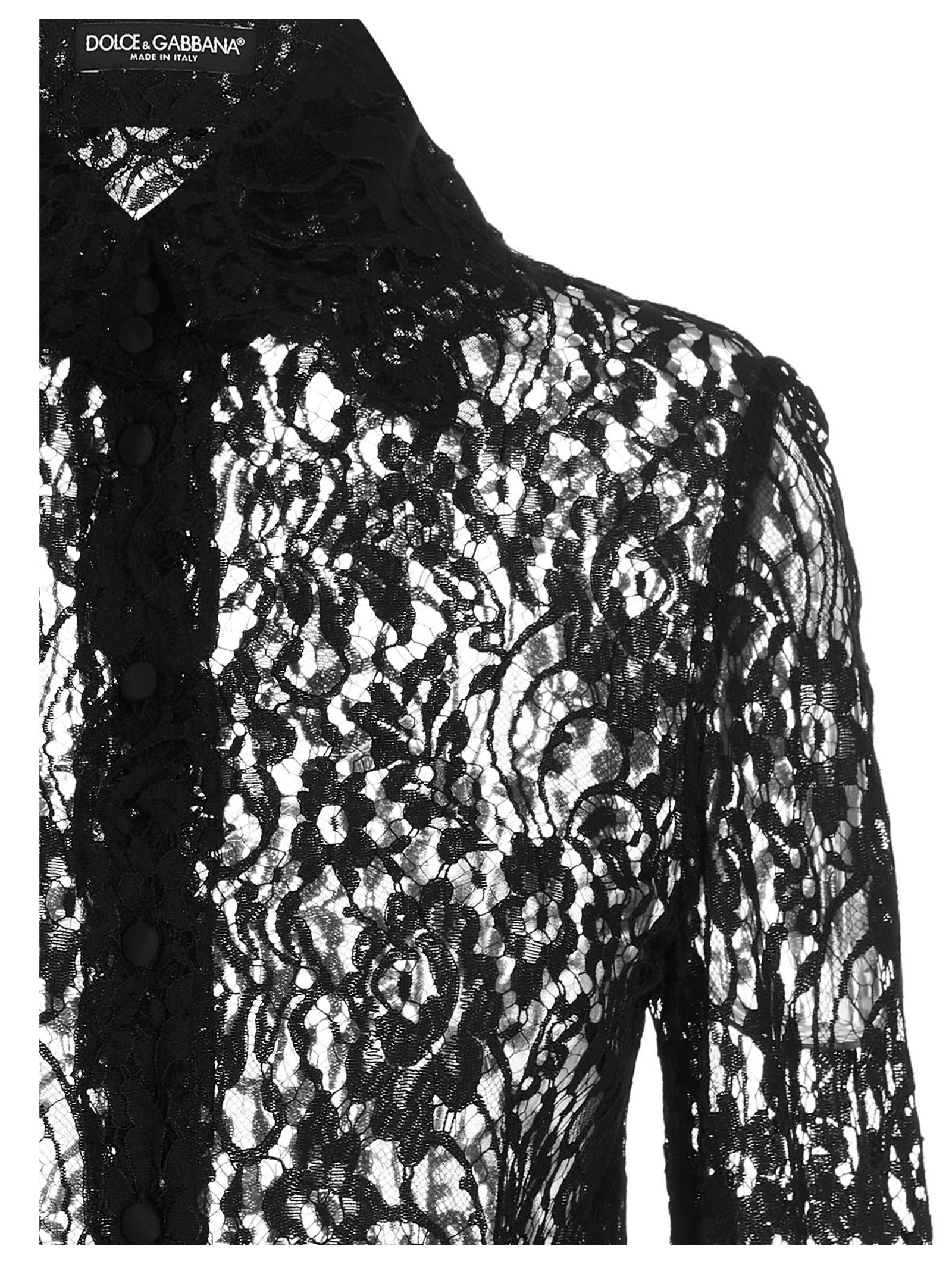 Dolce & Gabbana Women Lace Shirt DOLCE & GABBANA