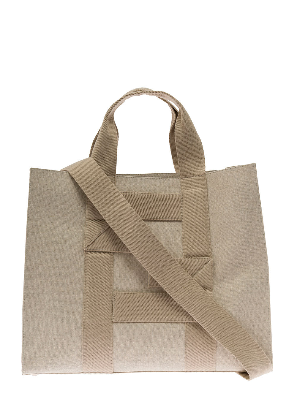 Fendi Men Fendi Ma's  Beige Fabric Handbag FENDI