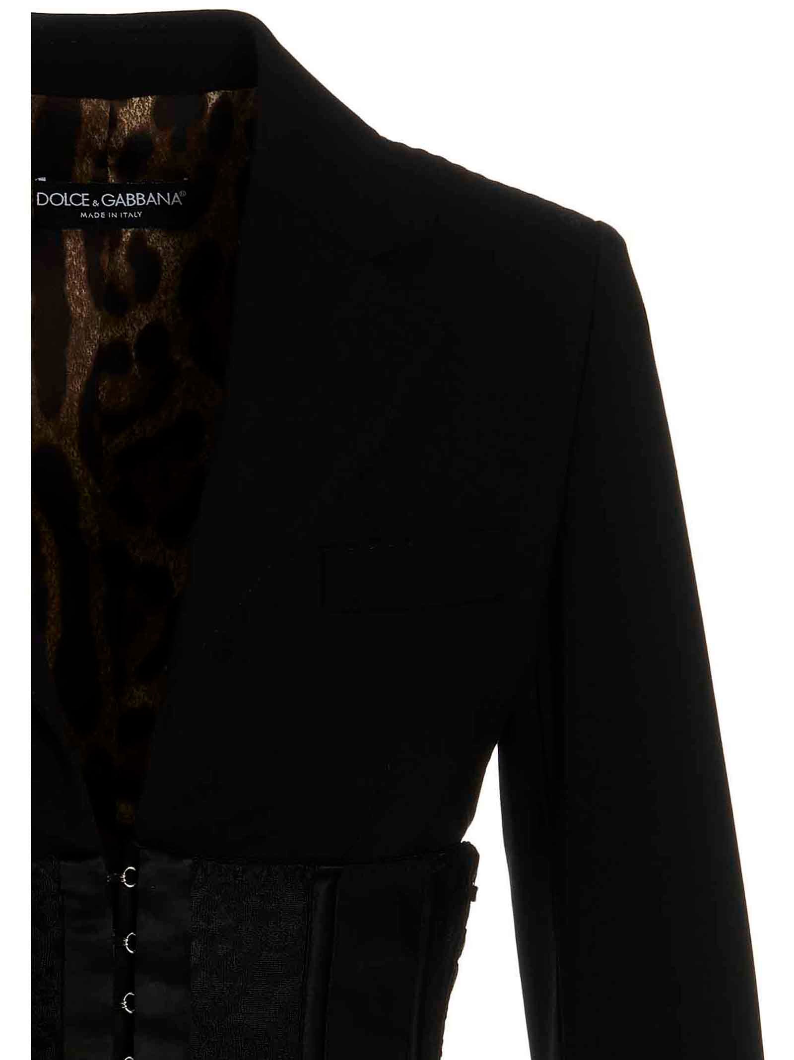 Dolce & Gabbana Women Corset Blazer DOLCE & GABBANA