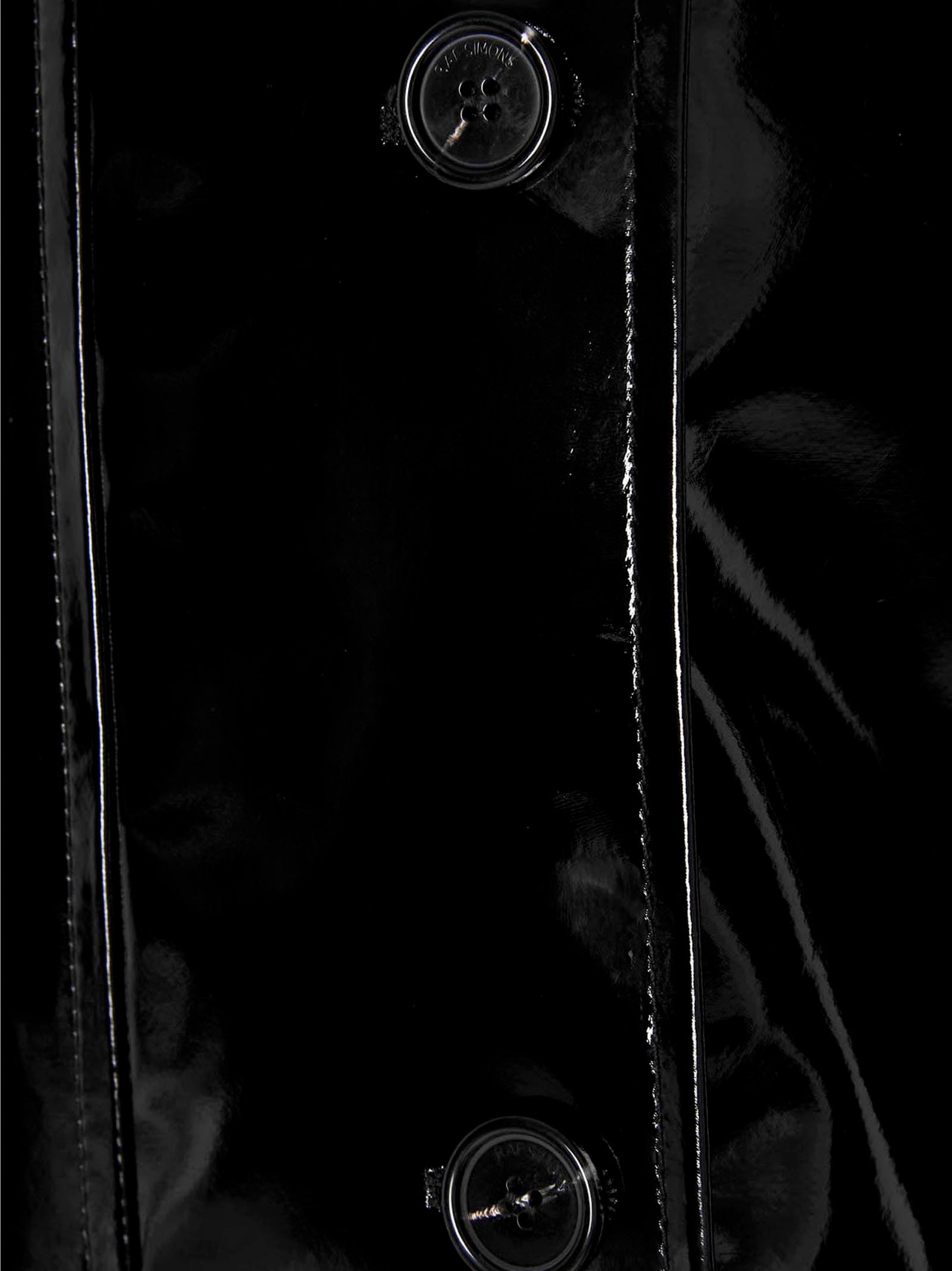 Raf Simons Women Vinyl Trench Coat RAF SIMONS