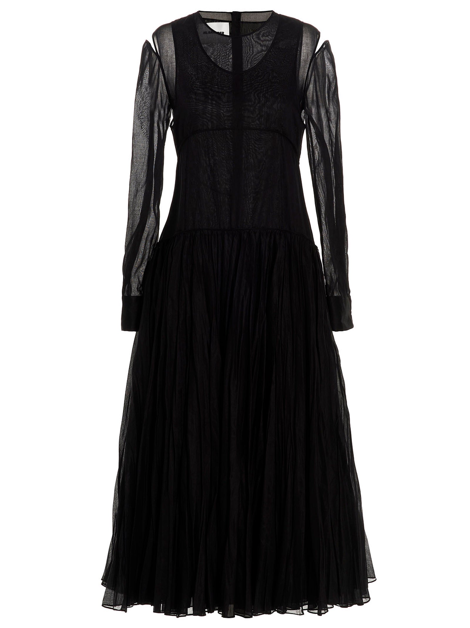 Jil Sander Women Pleated Skirt Dress JIL SANDER
