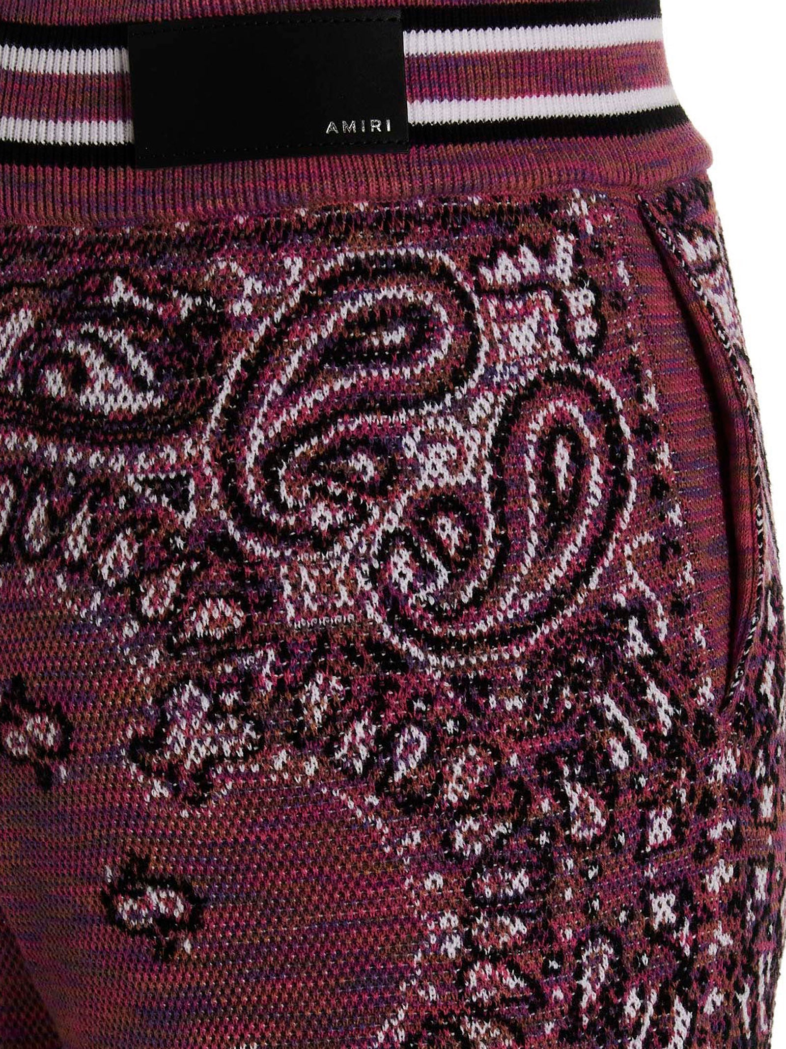 Amiri Women 'Space Dye Bandana’ Joggers AMIRI