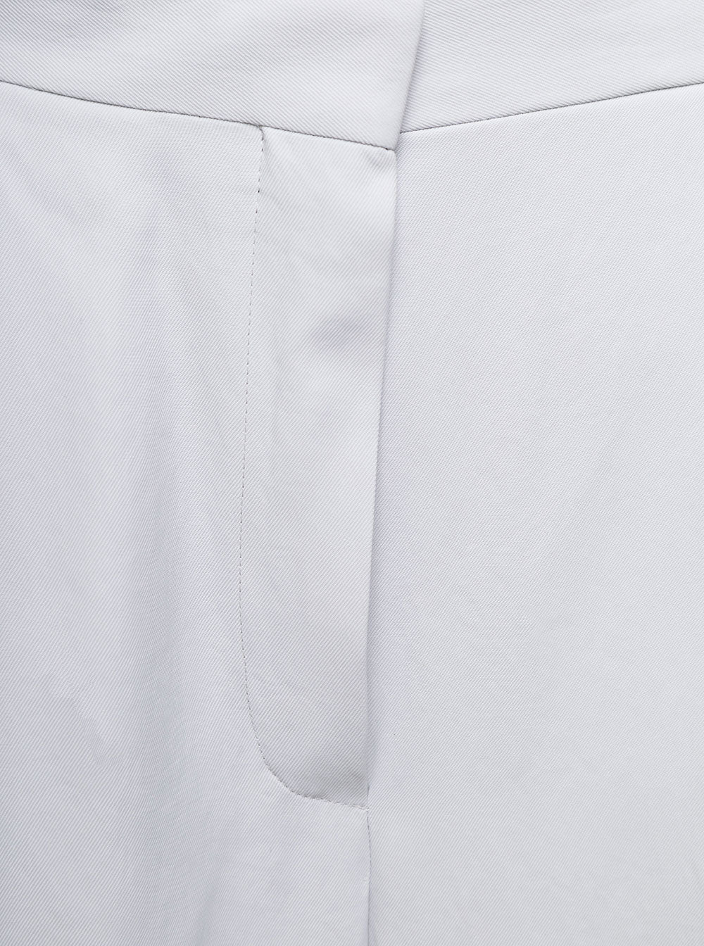Dries Van Noten Women White Pants With Pressed Crease In Acetate Woman DRIES VAN NOTEN