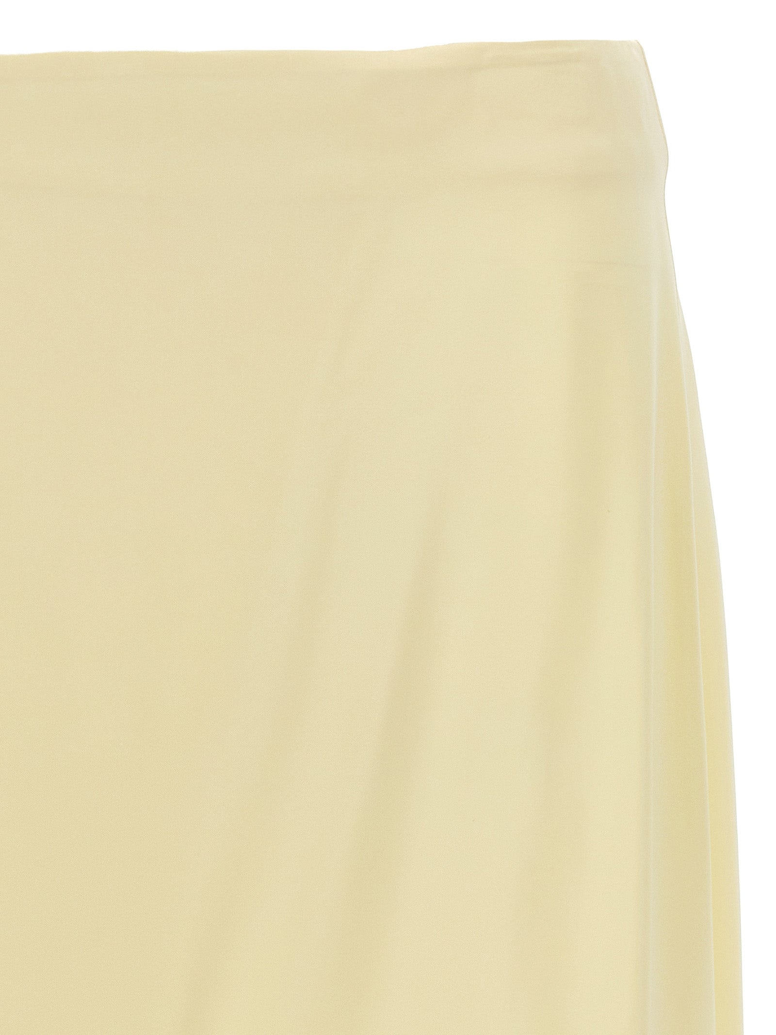 Jil Sander Women Satin Skirt With Side Slit JIL SANDER