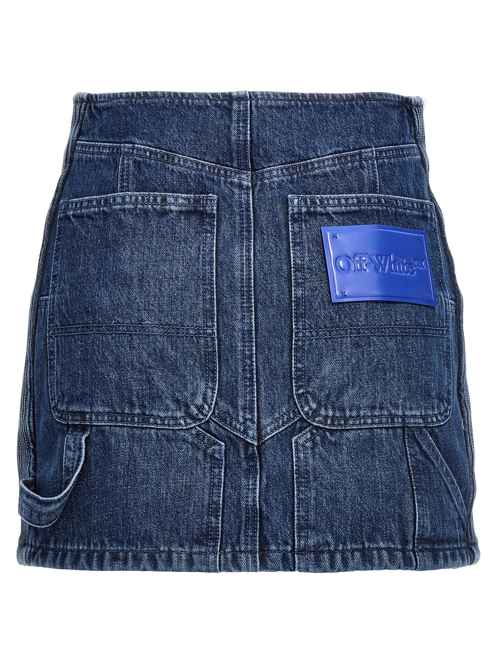 Off-White Women 'Motorcycle' Miniskirt OFF-WHITE