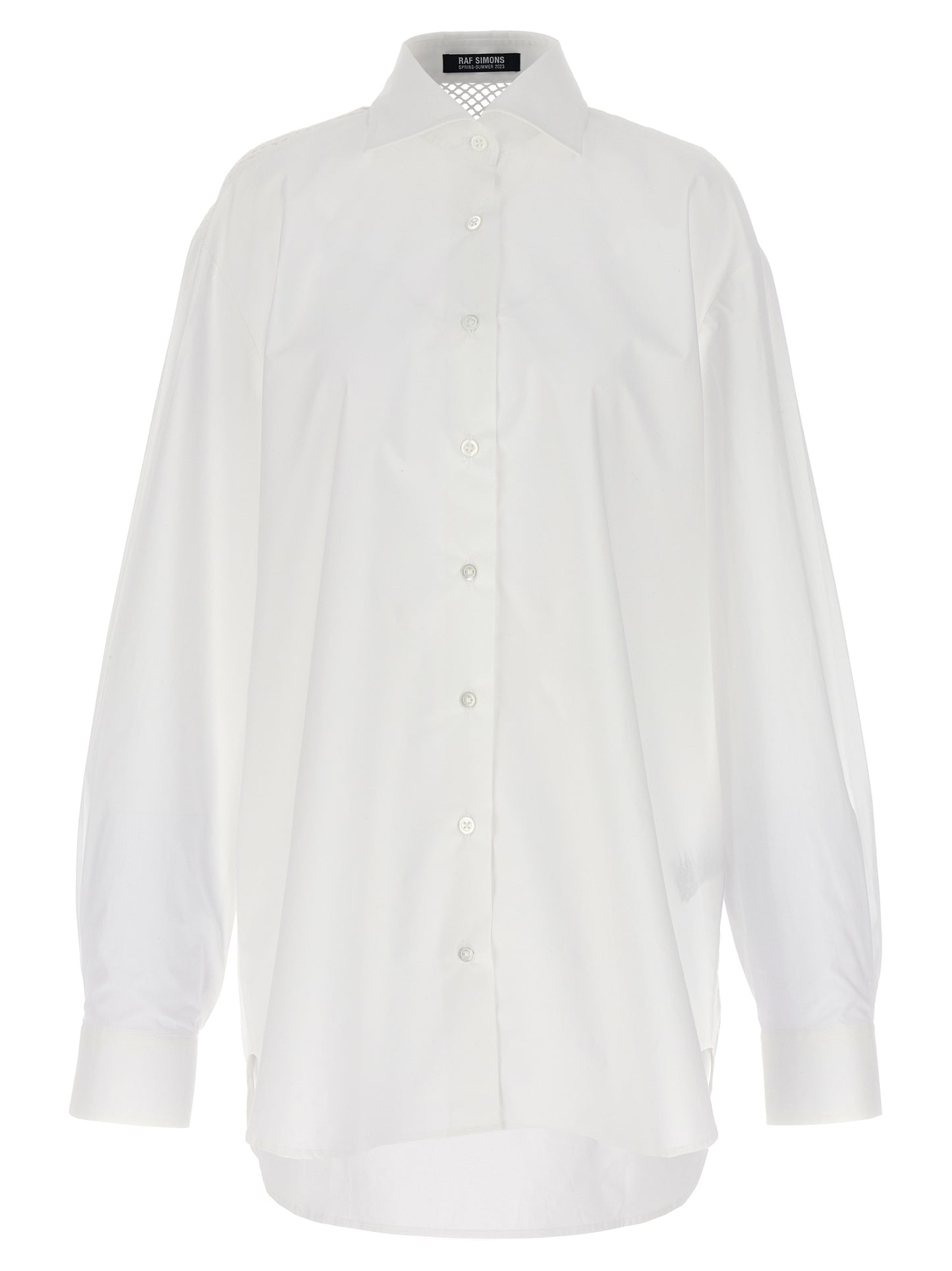 Raf Simons Women Mesh Insert Shirt RAF SIMONS