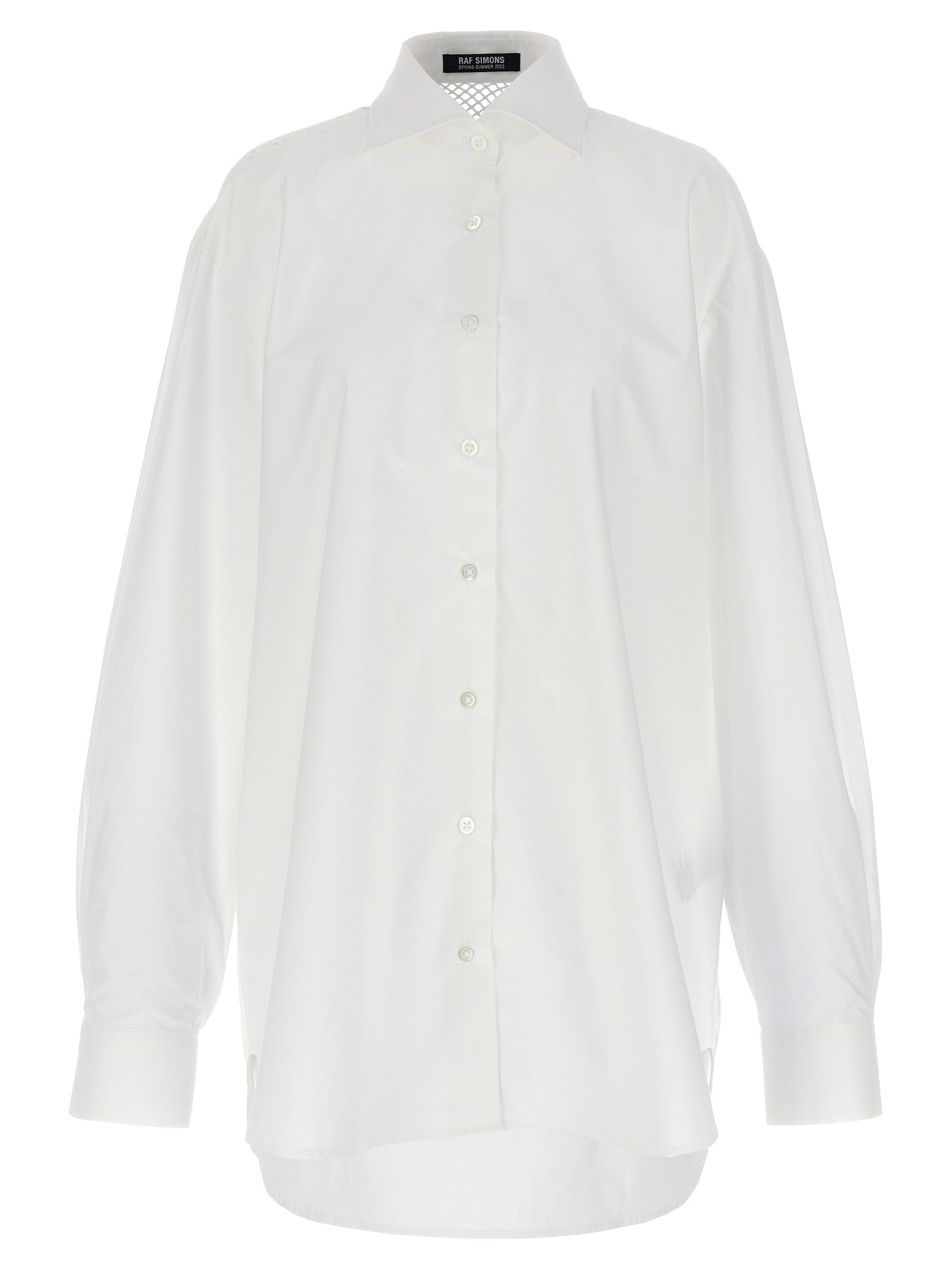 Raf Simons Women Mesh Insert Shirt RAF SIMONS