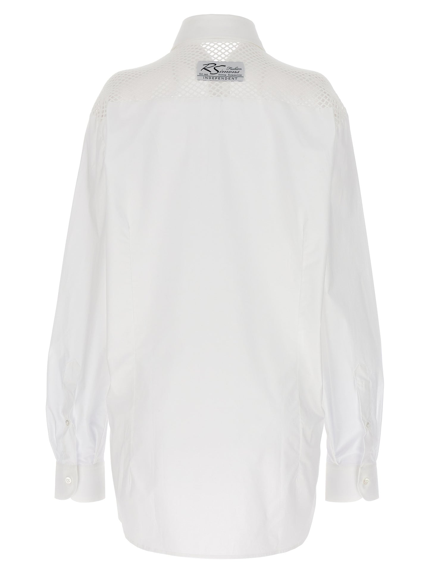 Raf Simons Women Mesh Insert Shirt RAF SIMONS