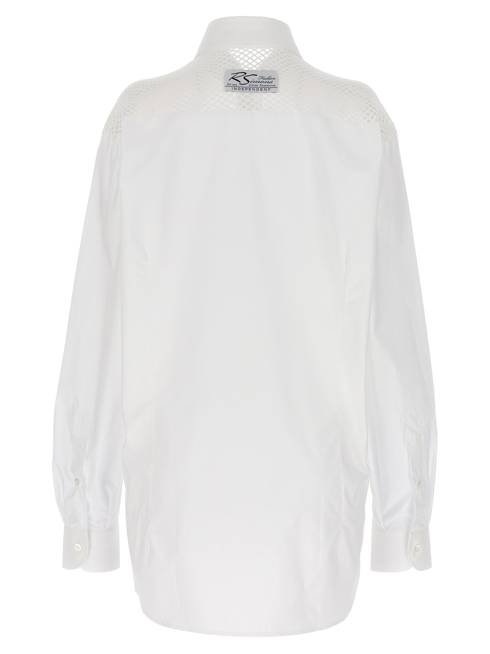 Raf Simons Women Mesh Insert Shirt RAF SIMONS