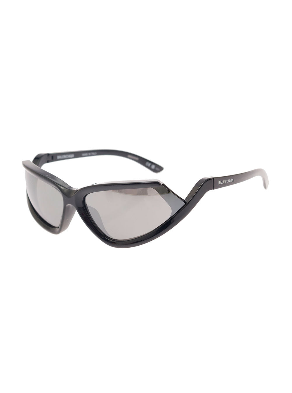Balenciaga Women 'Side Xpander' Black With Logo Lettering On The Temples In Nylon Woman BALENCIAGA
