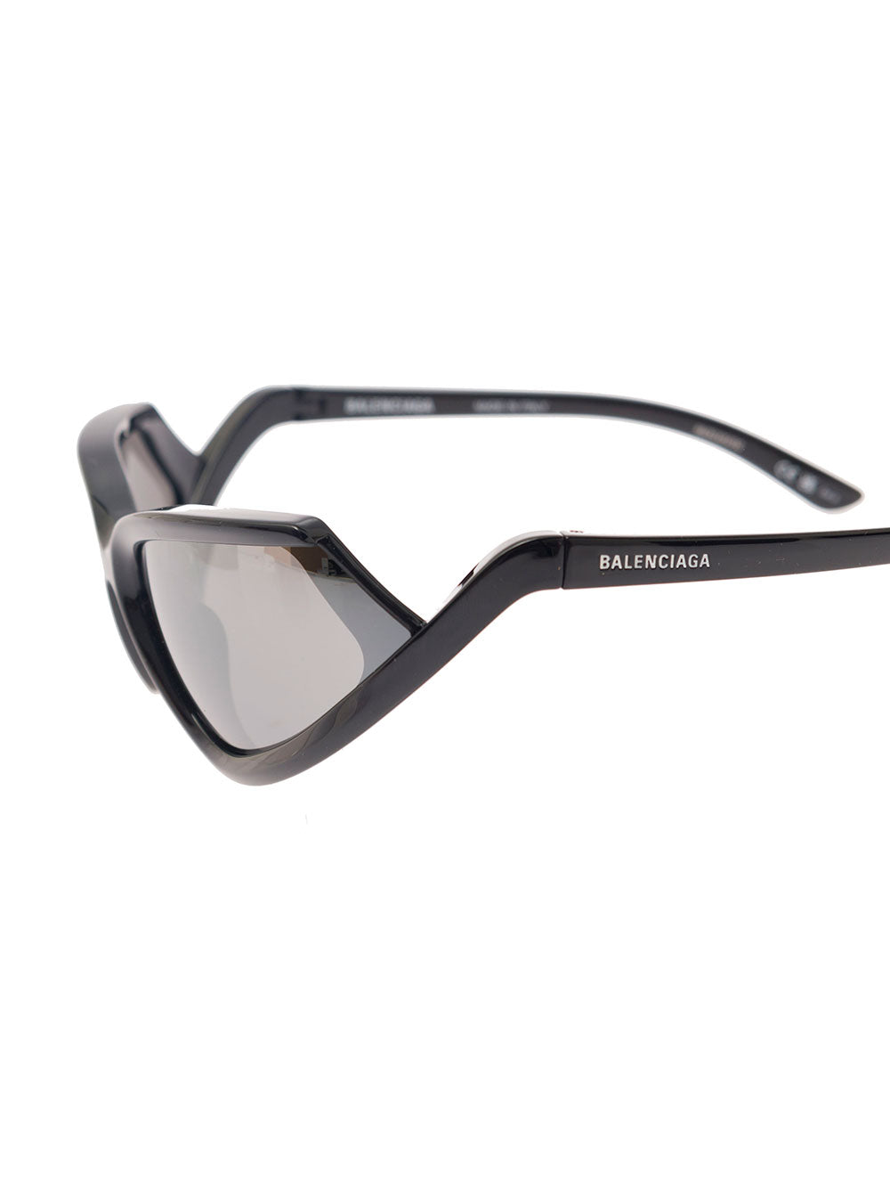 Balenciaga Women 'Side Xpander' Black With Logo Lettering On The Temples In Nylon Woman BALENCIAGA
