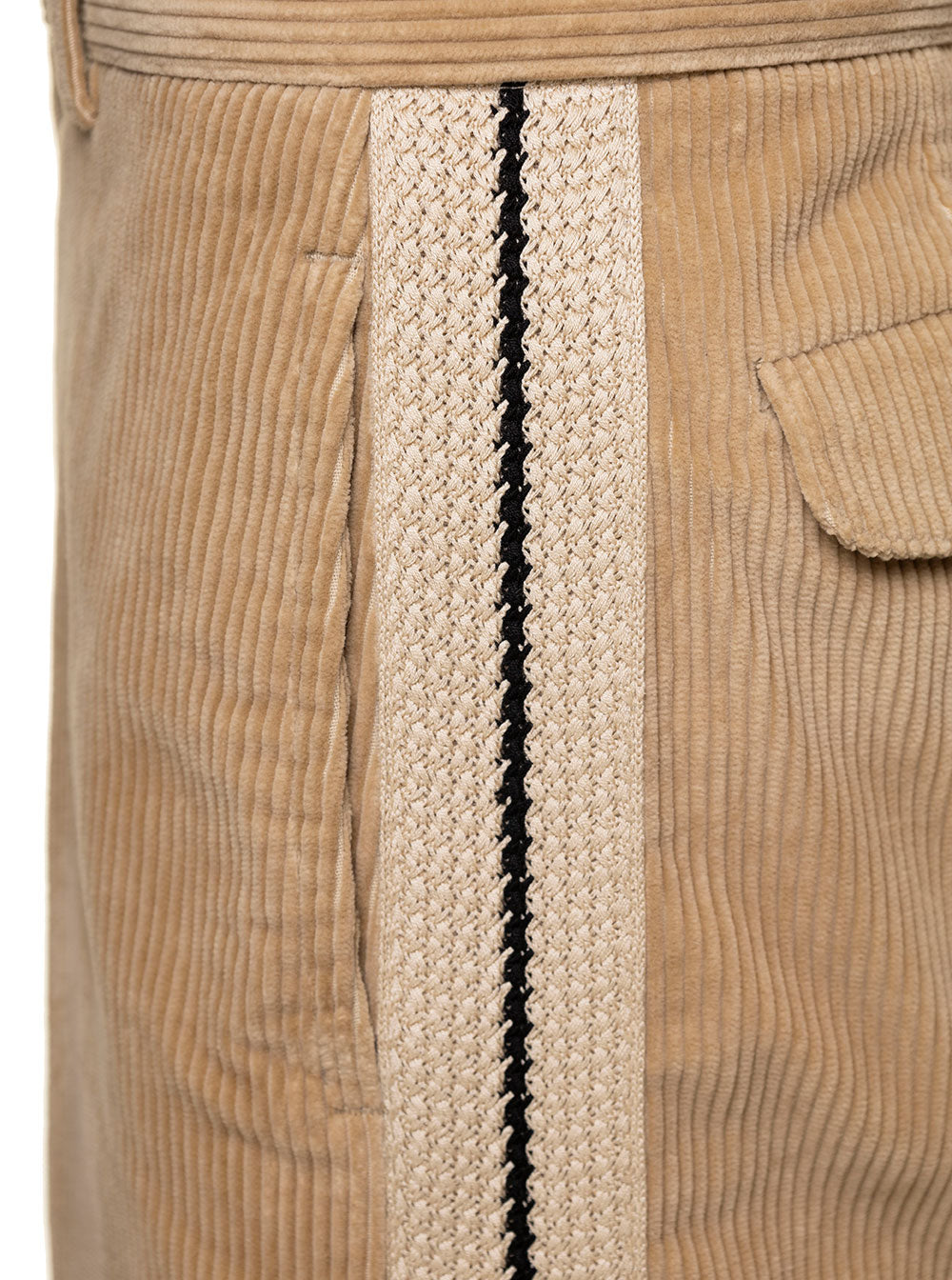 Palm Angels Men Pantalone Velluto Look PALM ANGELS