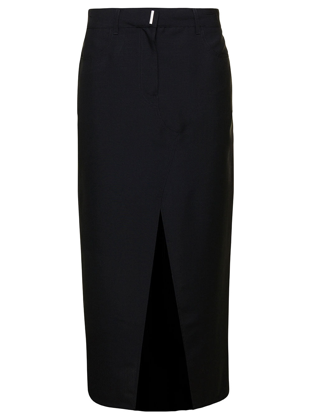 Givenchy Women Long Skirt With Front Split GIVENCHY